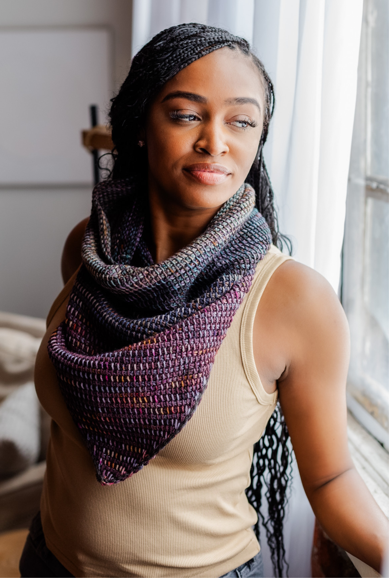 Nightfall Cowl // Crochet PDF Pattern