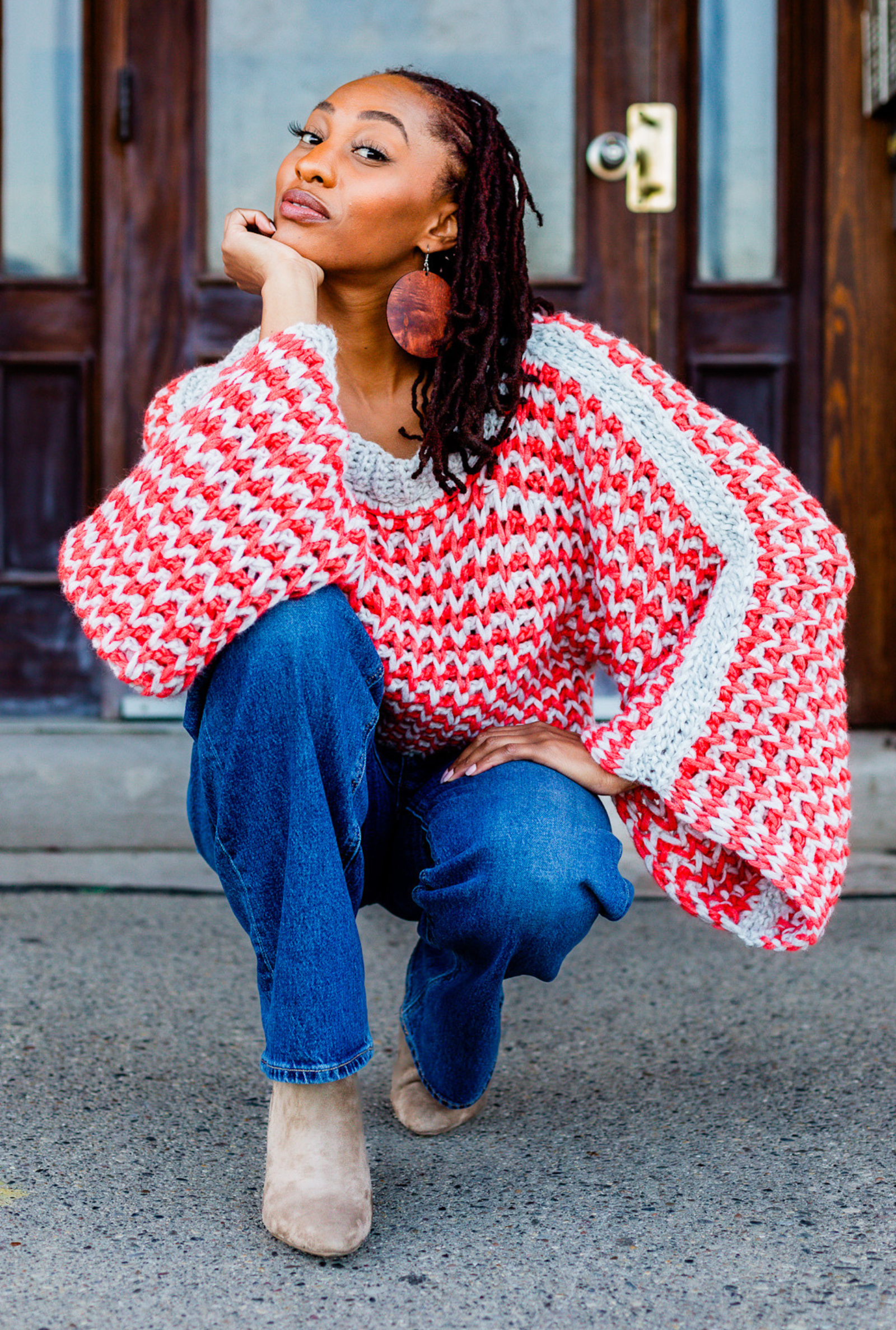 Glimmer Poncho // Tunisian Crochet PDF Pattern
