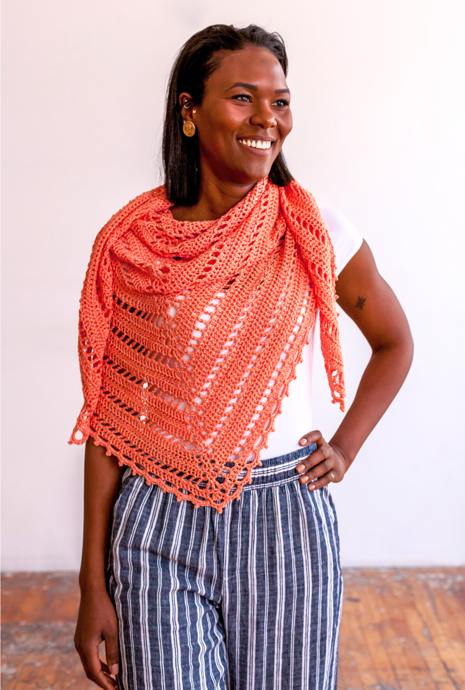 Montego Shawl // Crochet PDF Pattern