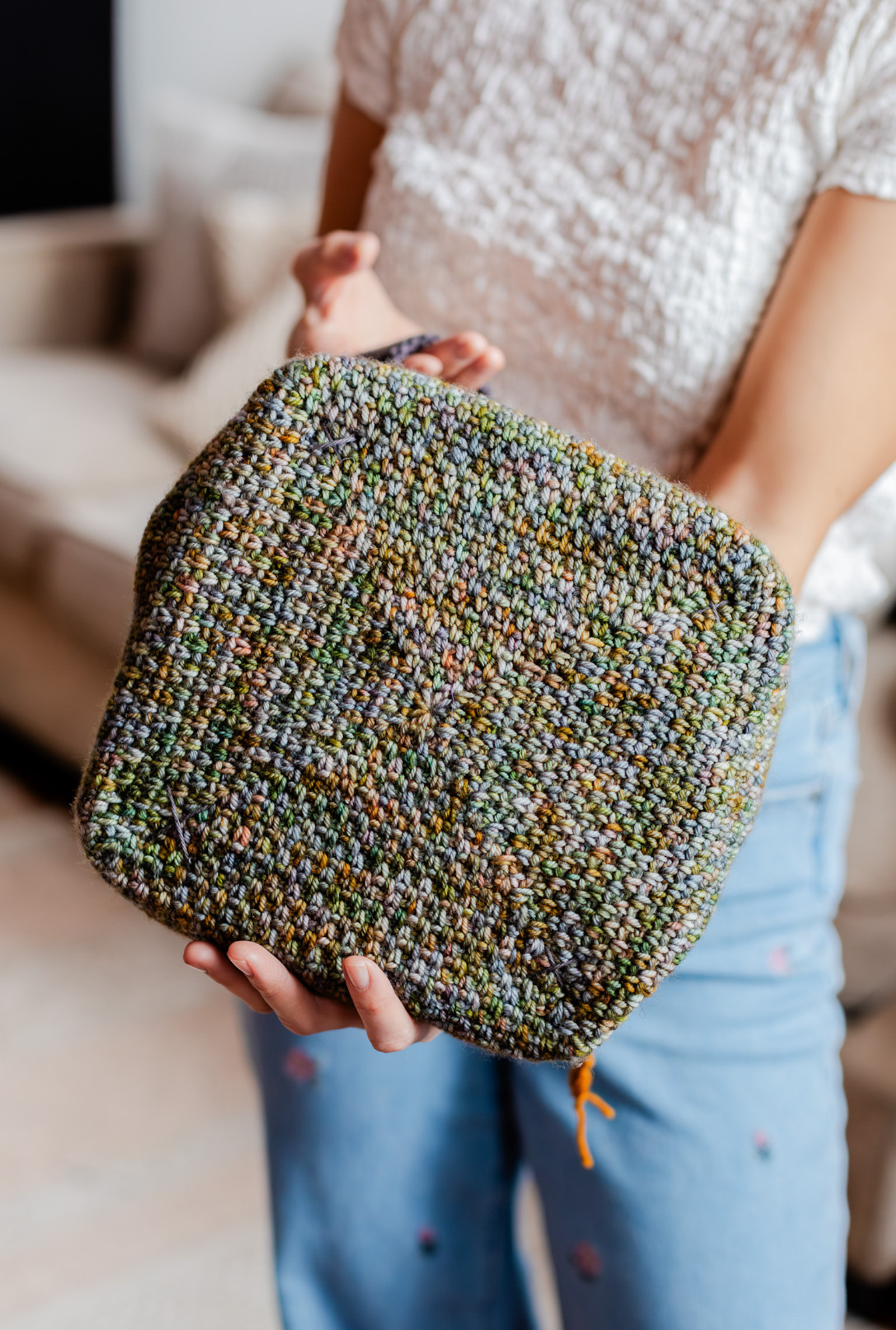 Square One Project Bag // Crochet PDF Pattern