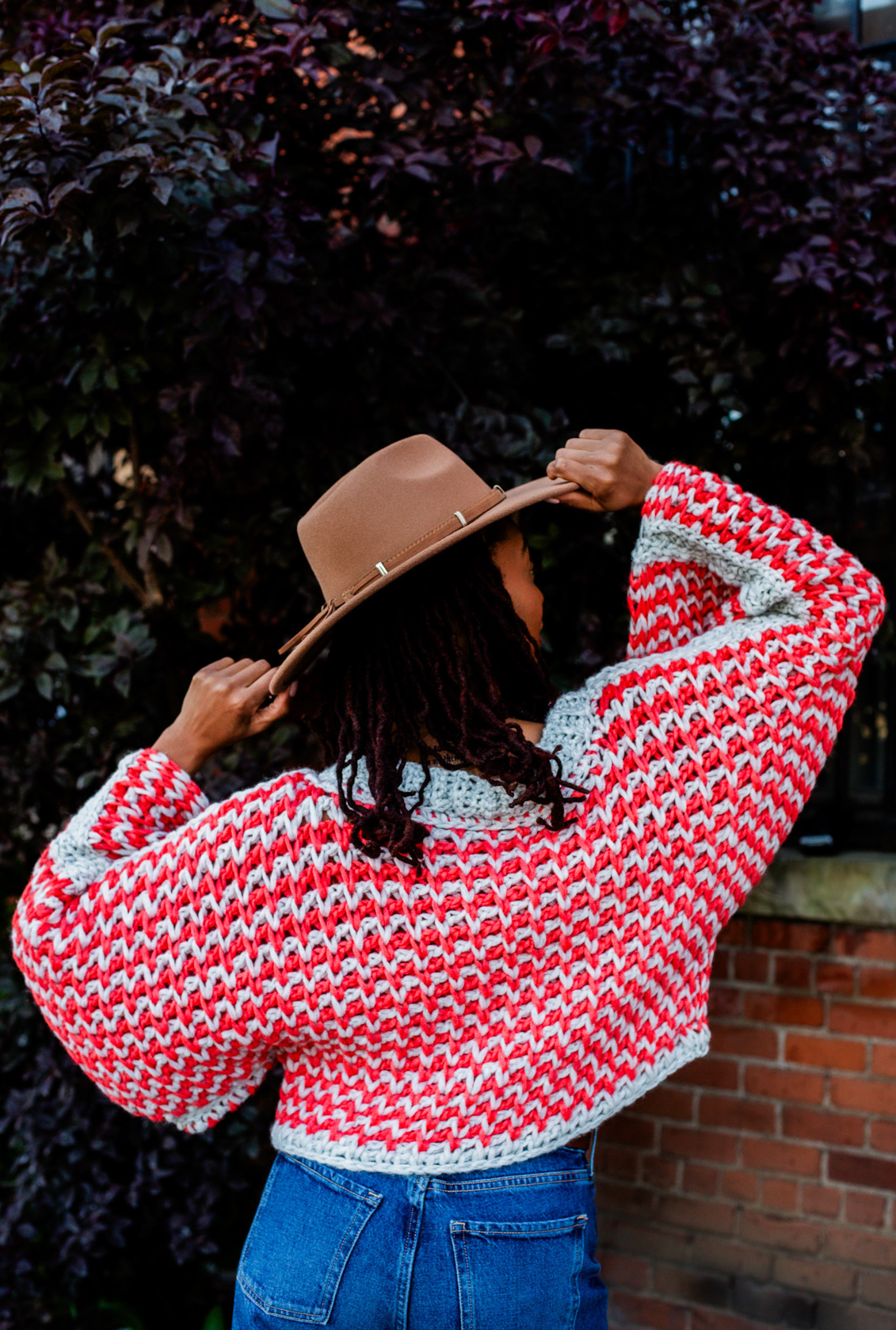 Glimmer Poncho // Tunisian Crochet PDF Pattern