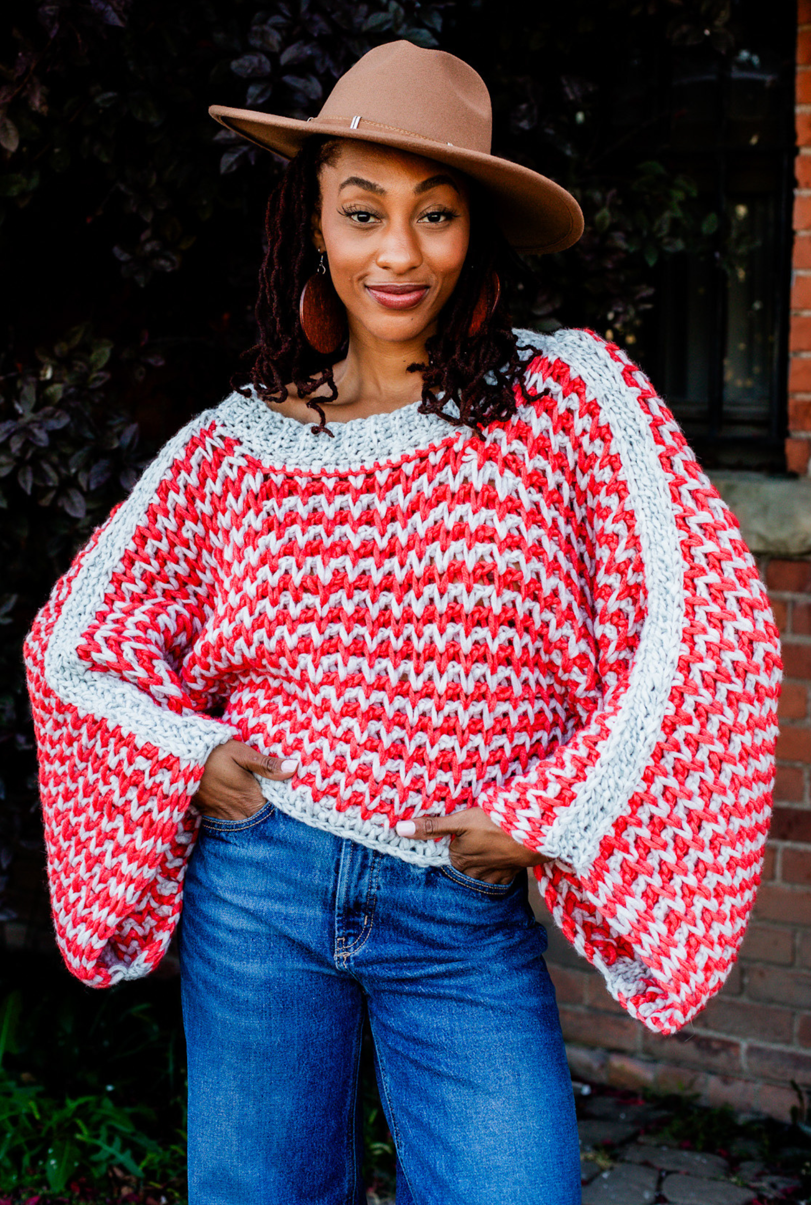 Glimmer Poncho // Tunisian Crochet PDF Pattern