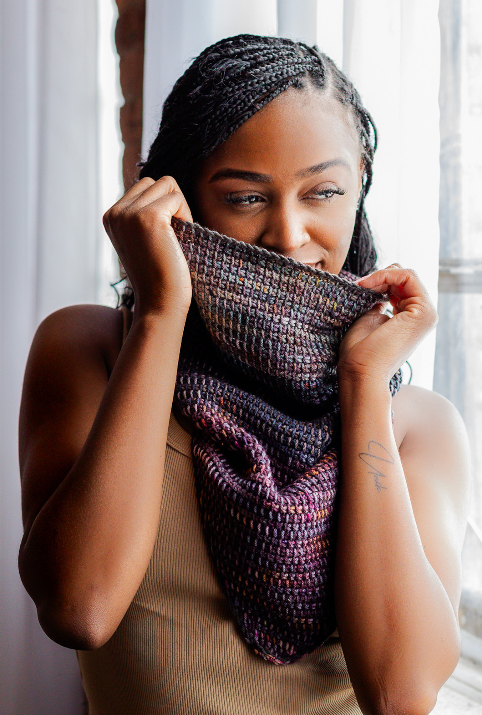Nightfall Cowl // Crochet PDF Pattern