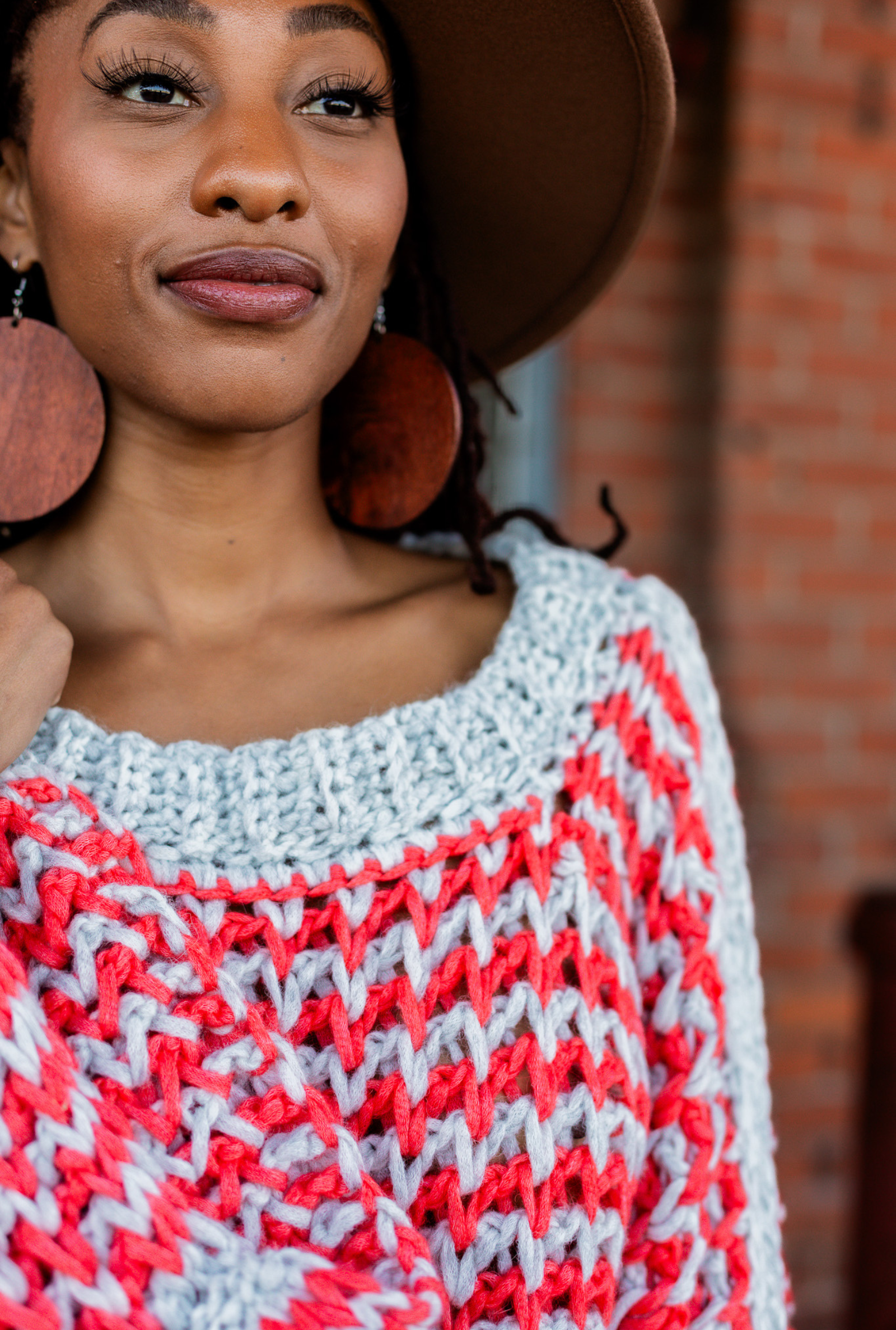 Glimmer Poncho // Tunisian Crochet PDF Pattern