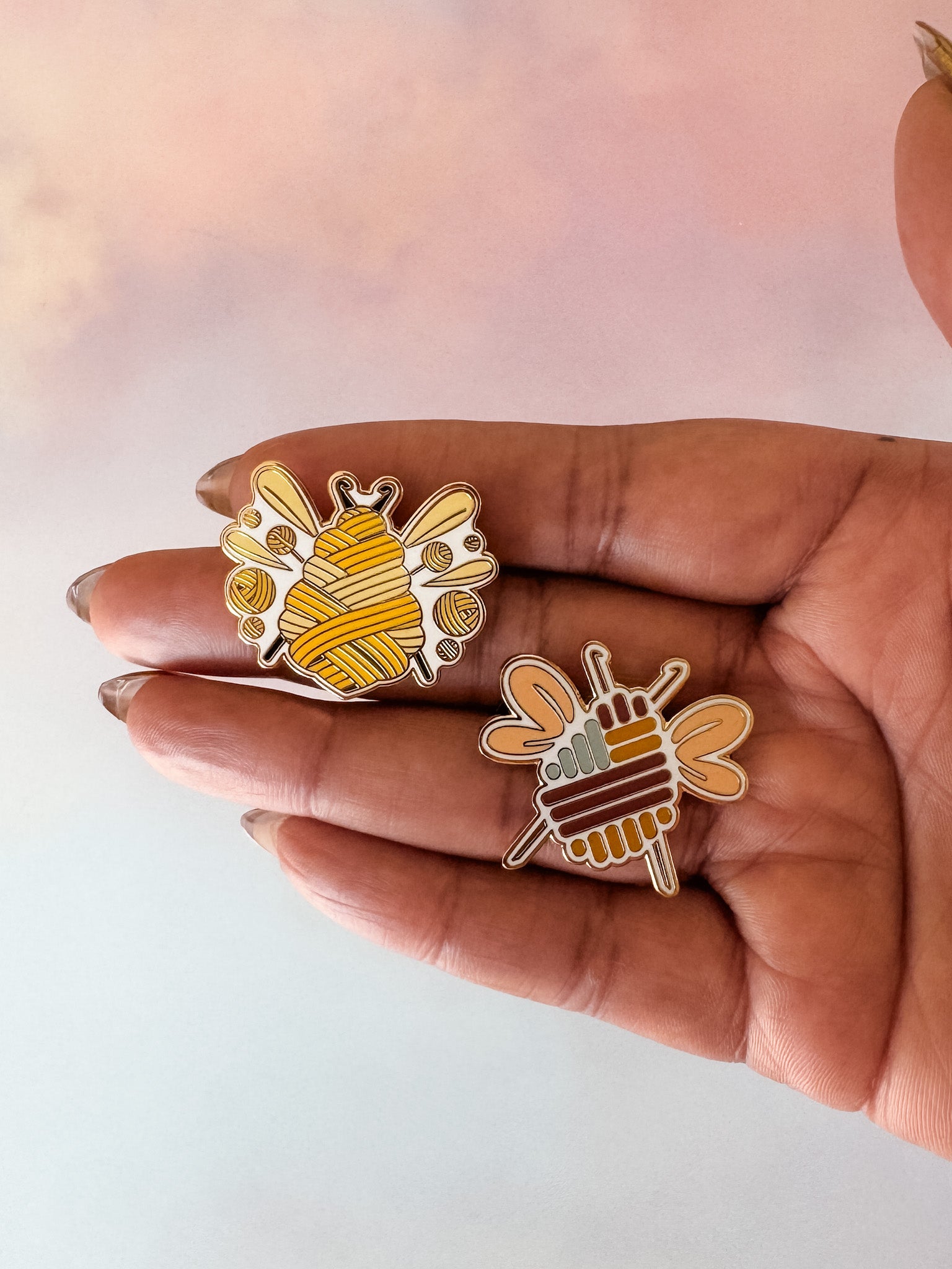 YHC Honeybee Enamel Pin Bundle - 2 PINS