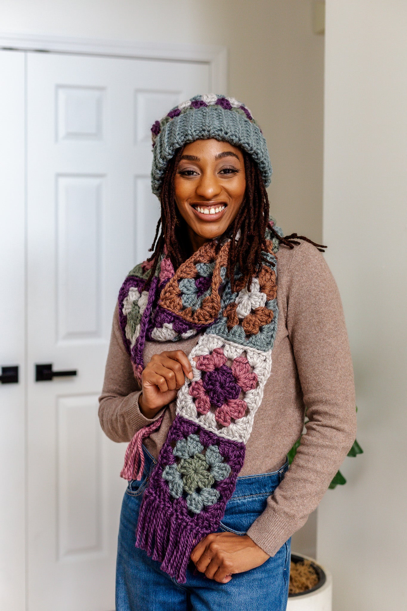 Robin Hat & Scarf // Crochet PDF Pattern