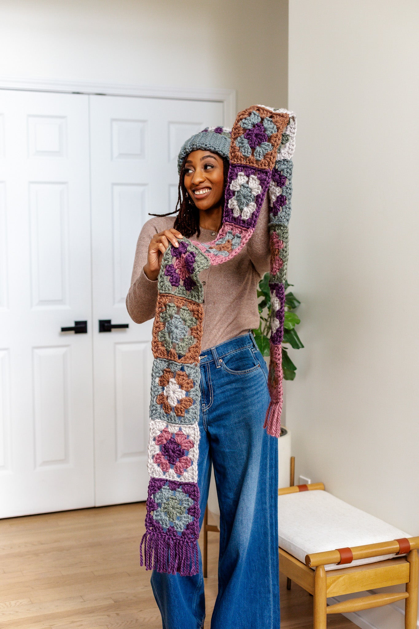 Robin Hat & Scarf // Crochet PDF Pattern