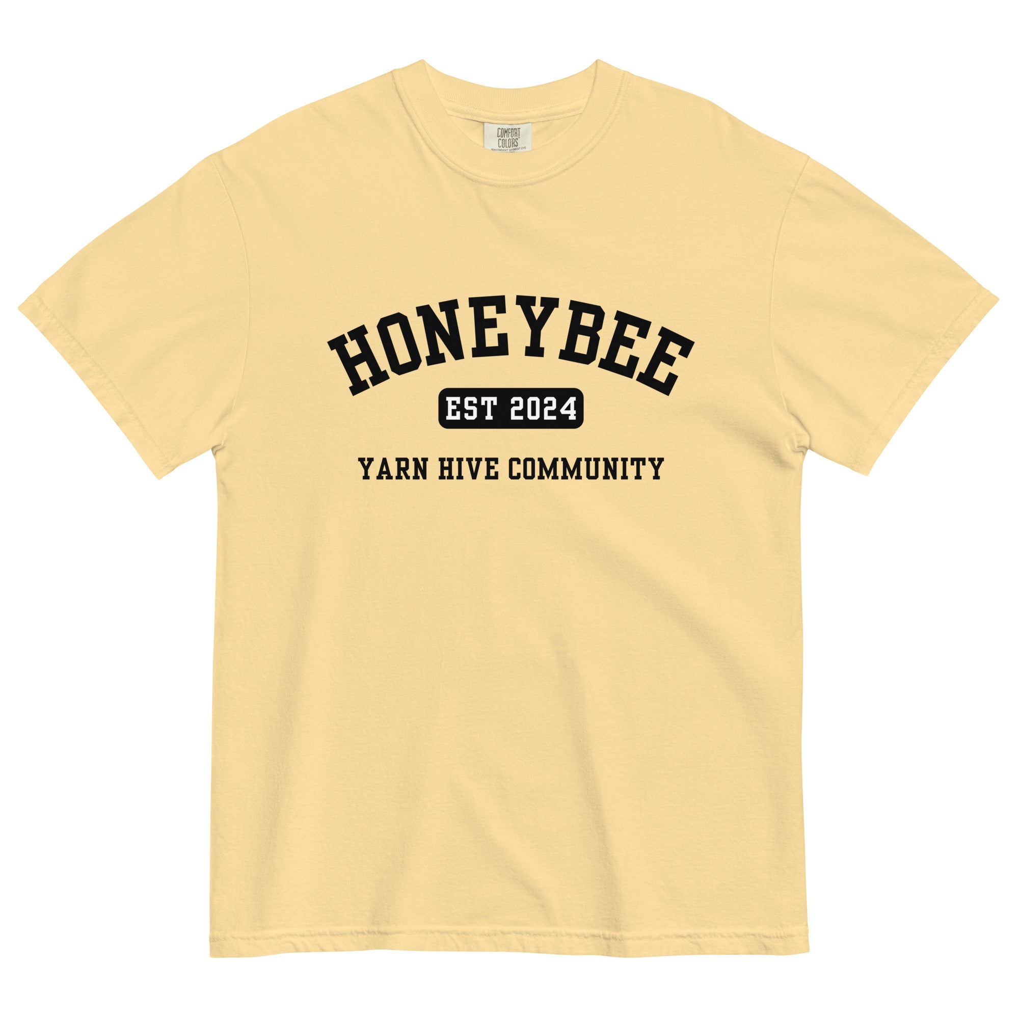 Honeybee Tee, Black Graphic