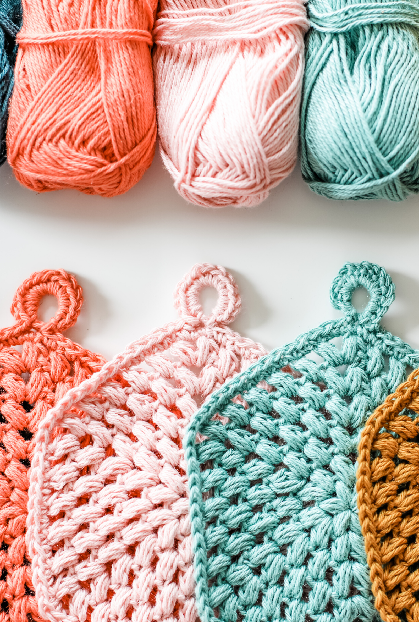 Hexi Puff Coaster // Crochet PDF Pattern
