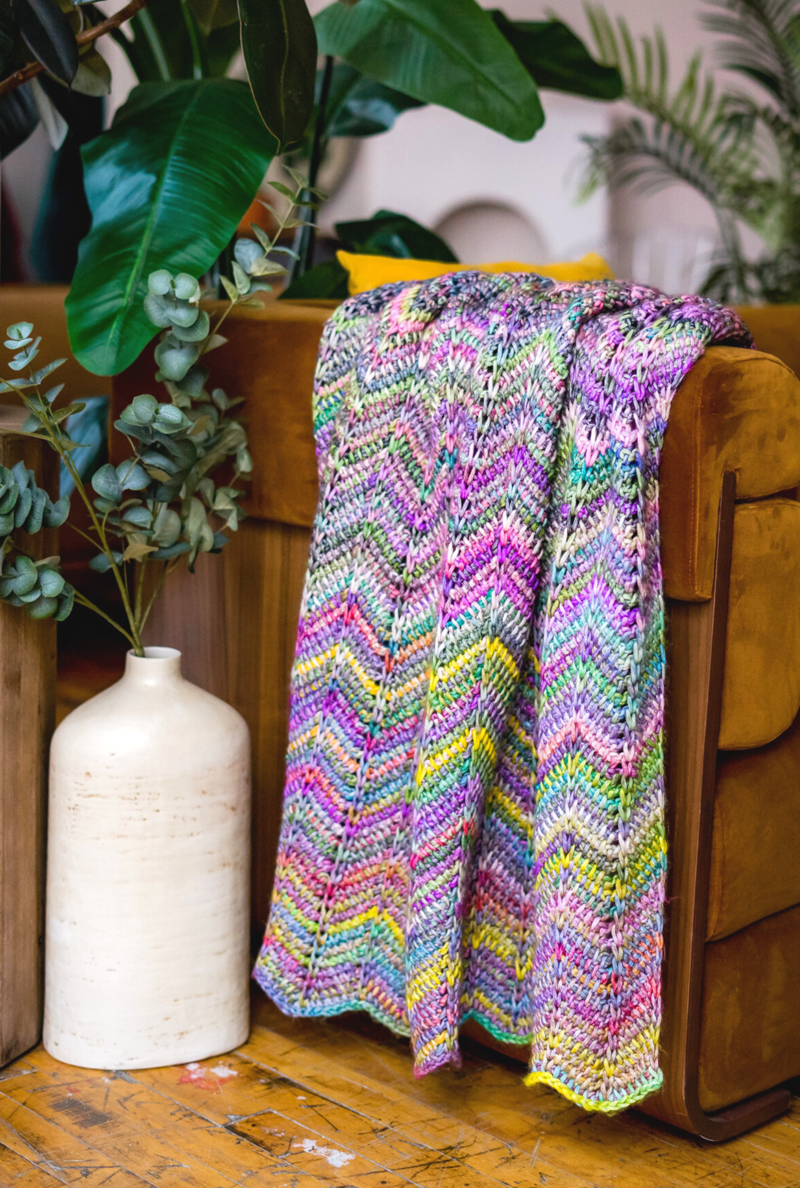 Bahama Blanket // Tunisian Crochet PDF Pattern