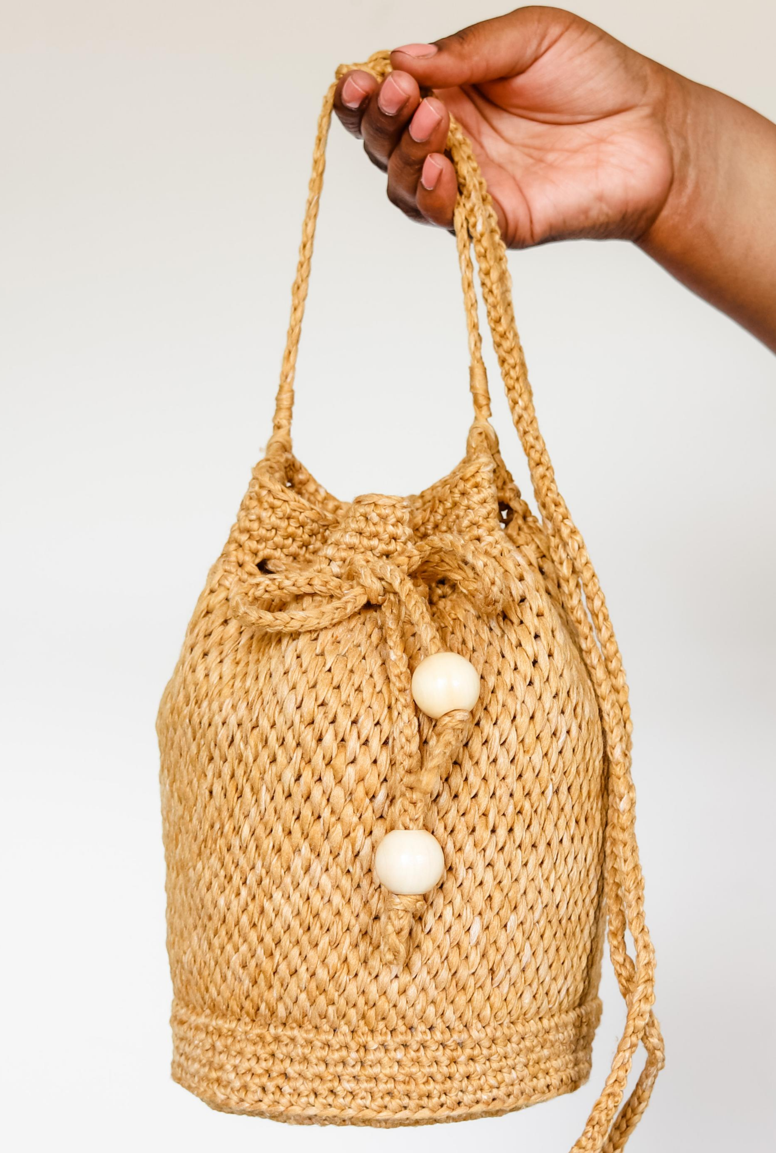 Harper Bucket Bag // Crochet PDF Pattern