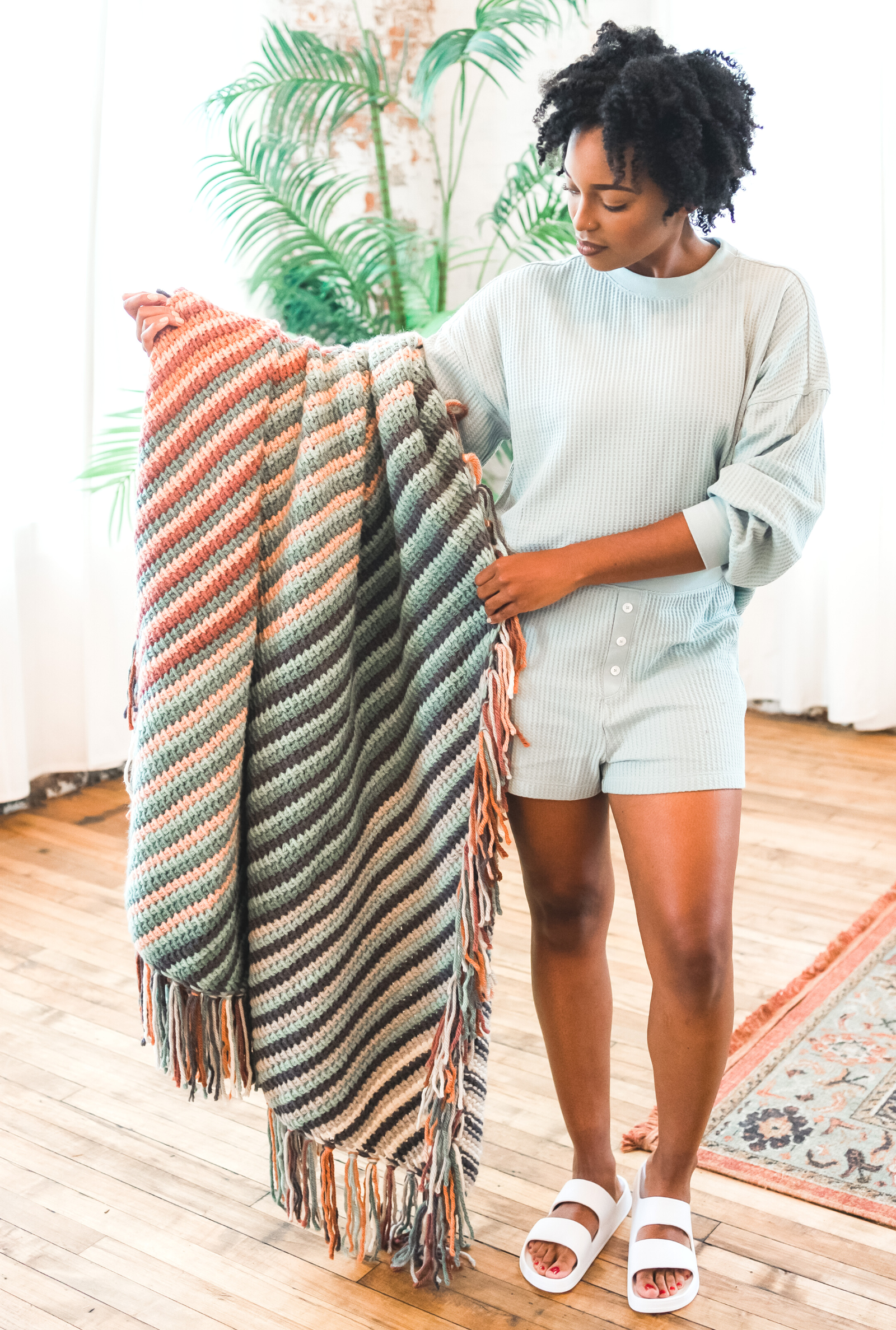 Amber Afghan // Crochet PDF Pattern