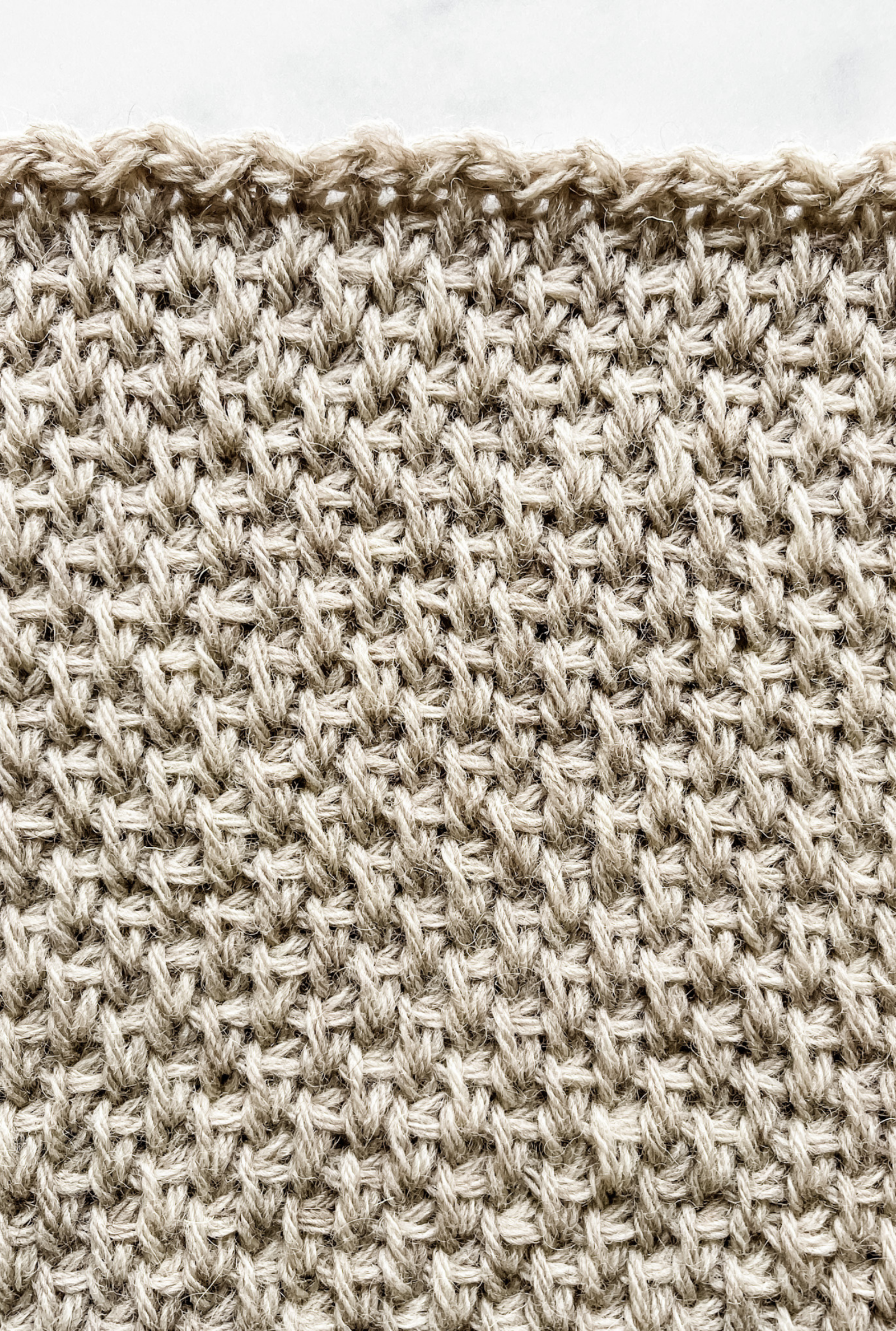 Crochet Chill Square - Tunisian Blanket CAL 2021