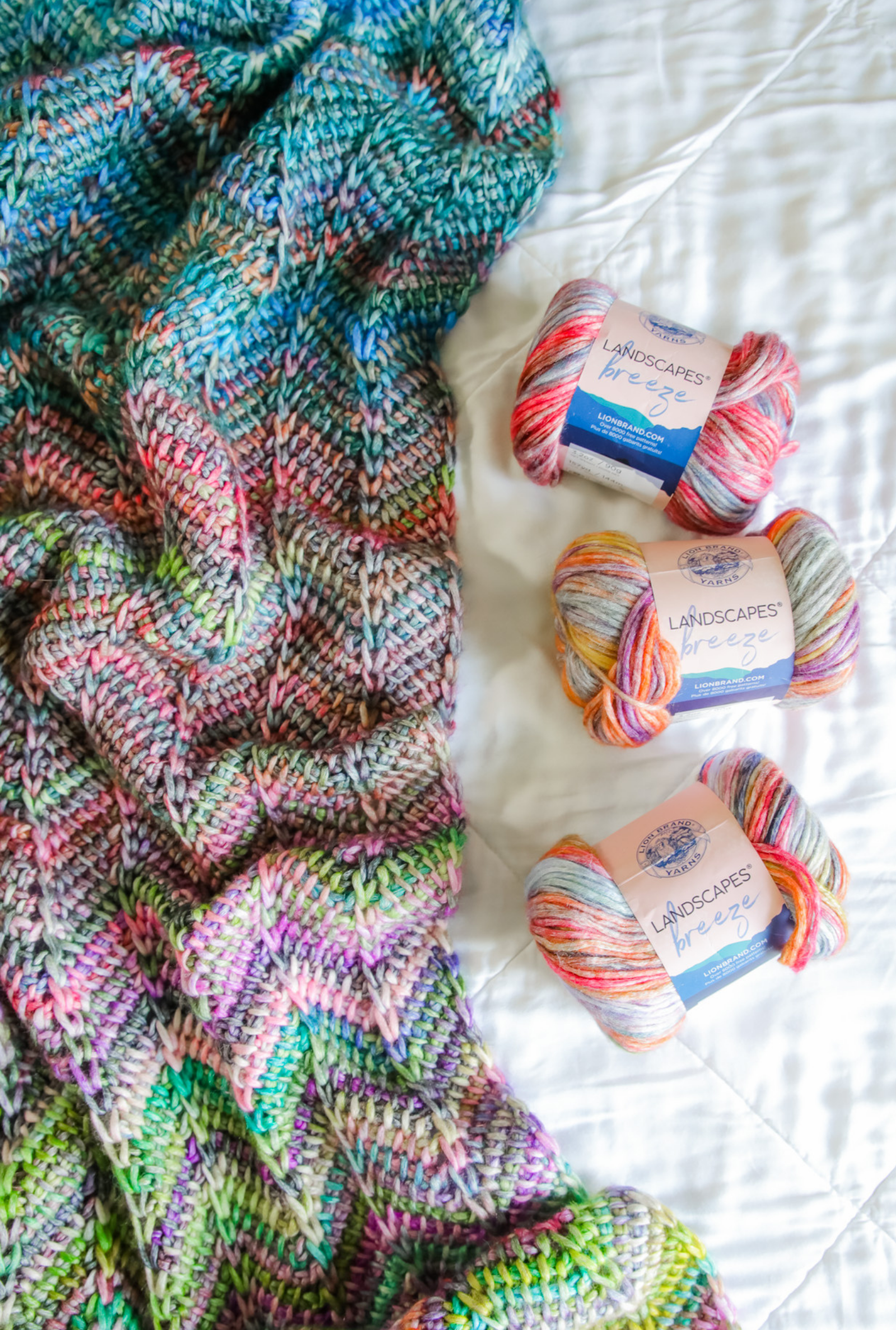 Bahama Blanket // Tunisian Crochet PDF Pattern