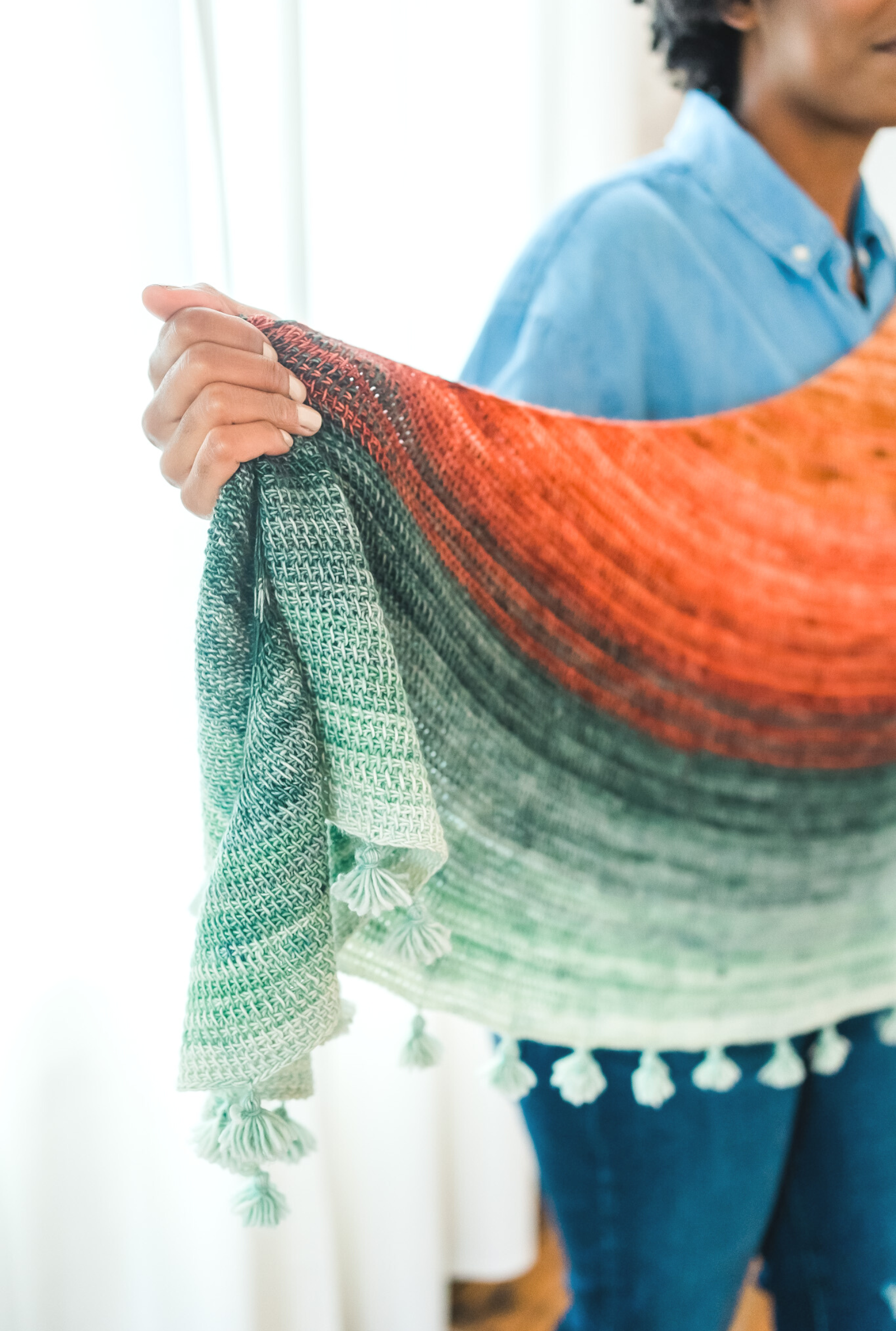 Rancher Shawl // Crochet PDF Pattern