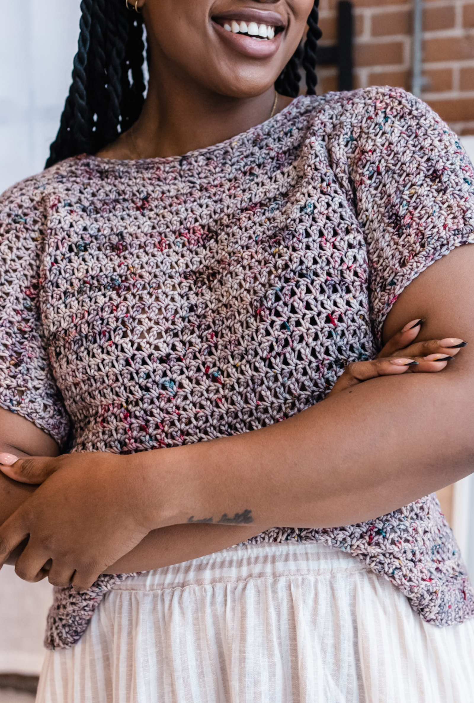 Summertime Tee // Crochet PDF Pattern