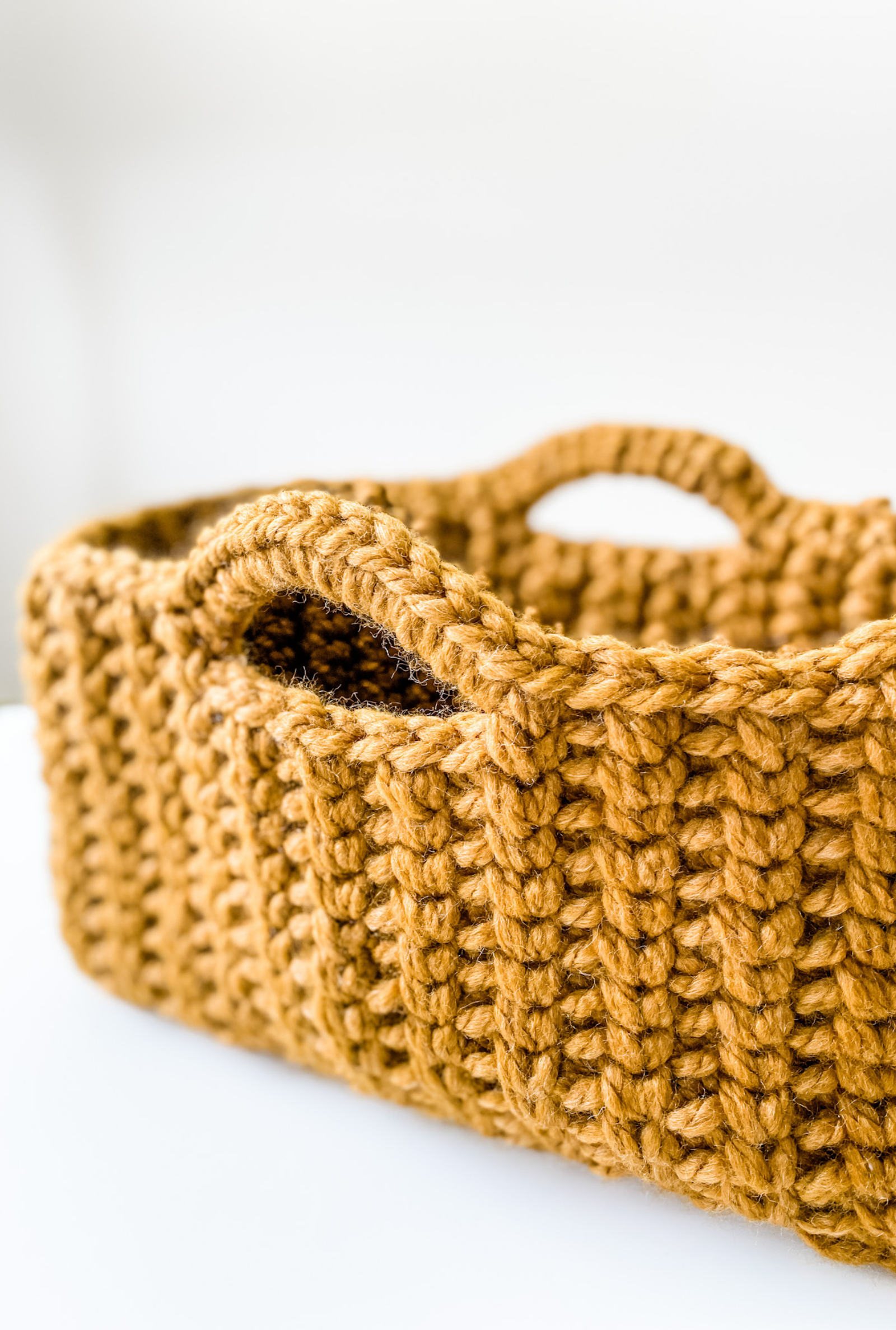 Jessie Stash Basket // Crochet PDF Pattern