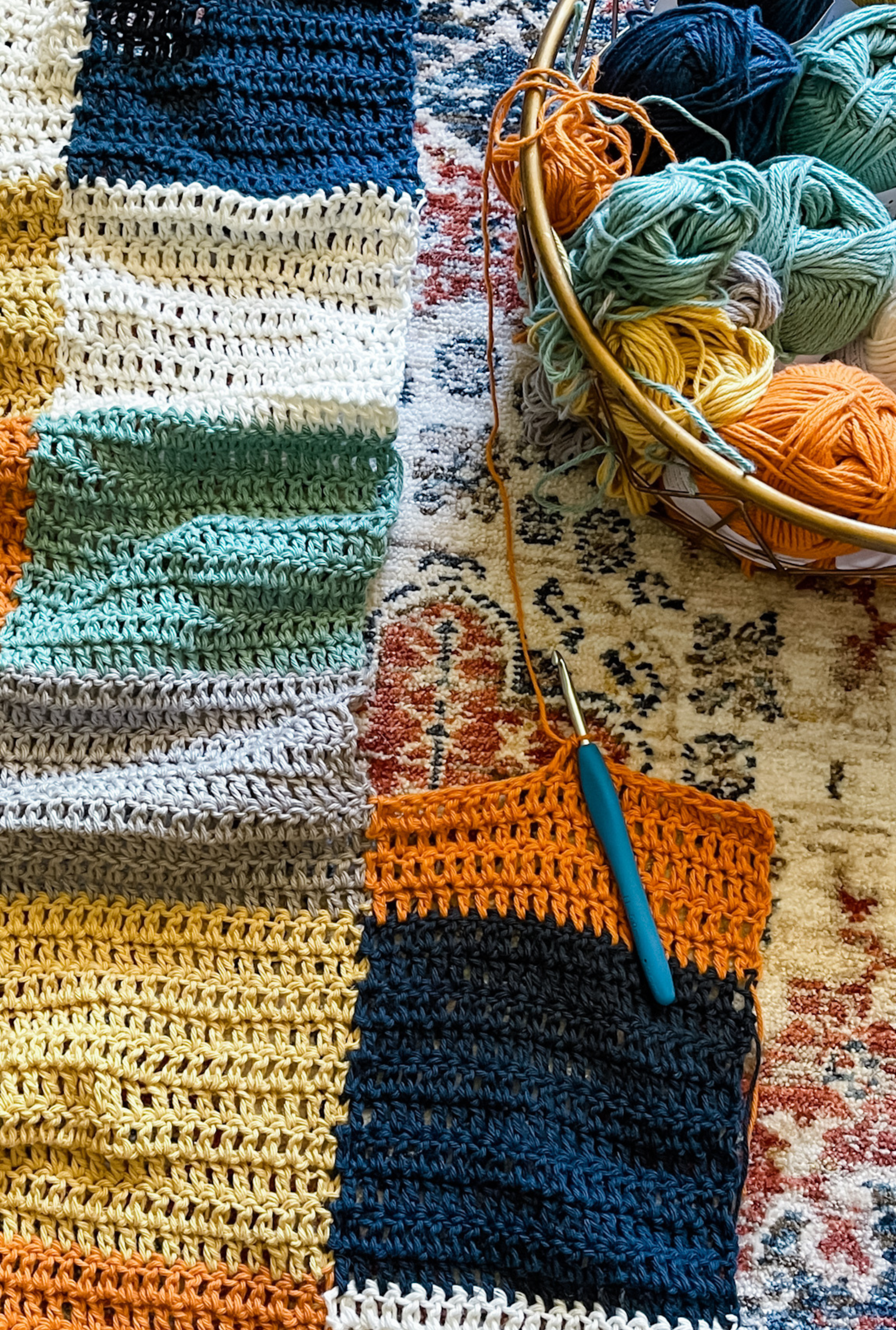 Quinn Blanket // Crochet PDF Pattern