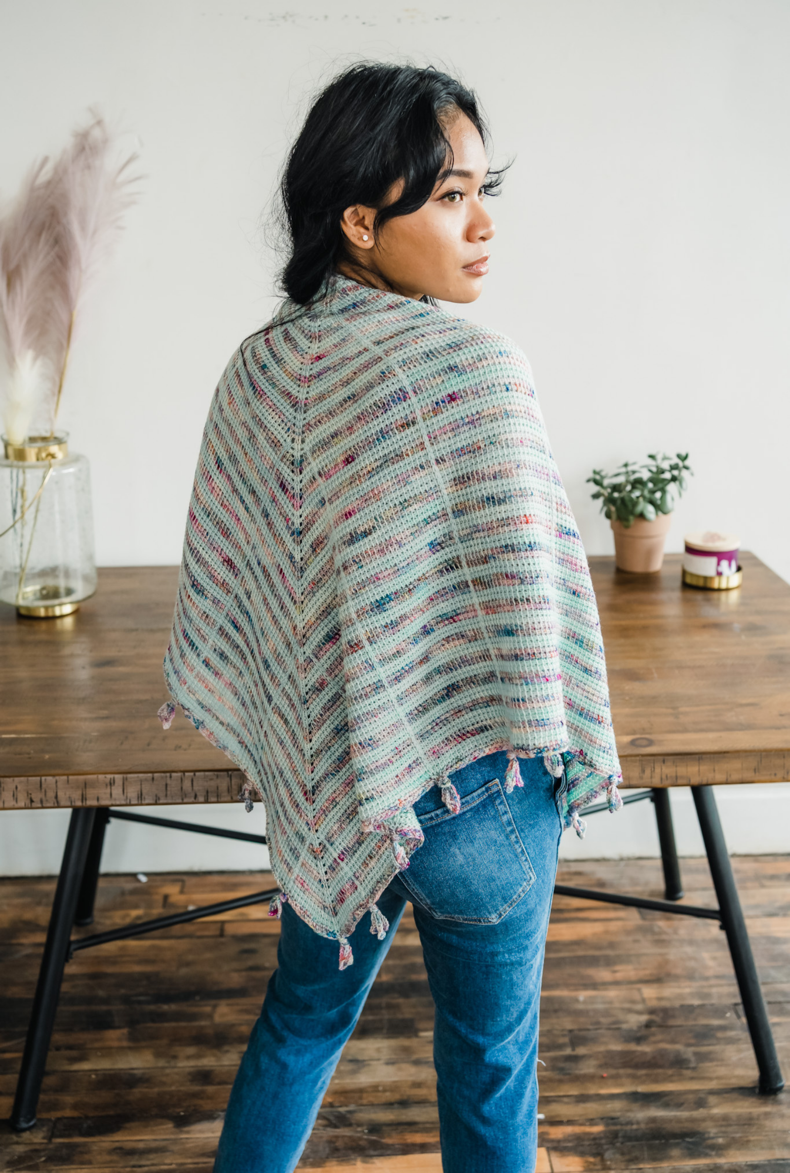 Sylvie Shawl // Crochet PDF Pattern