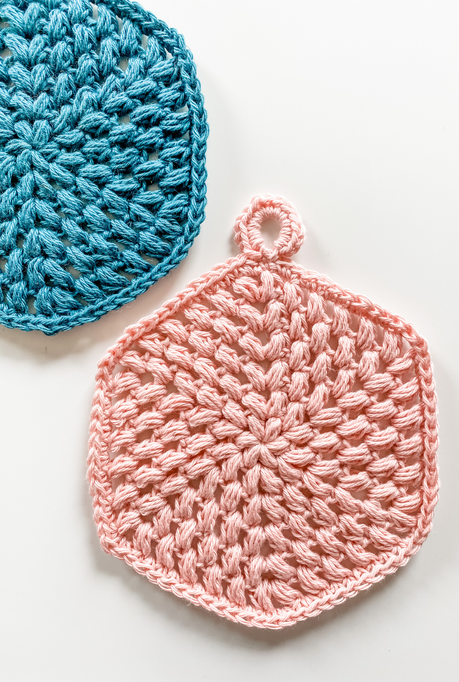 Hexi Puff Coaster // Crochet PDF Pattern