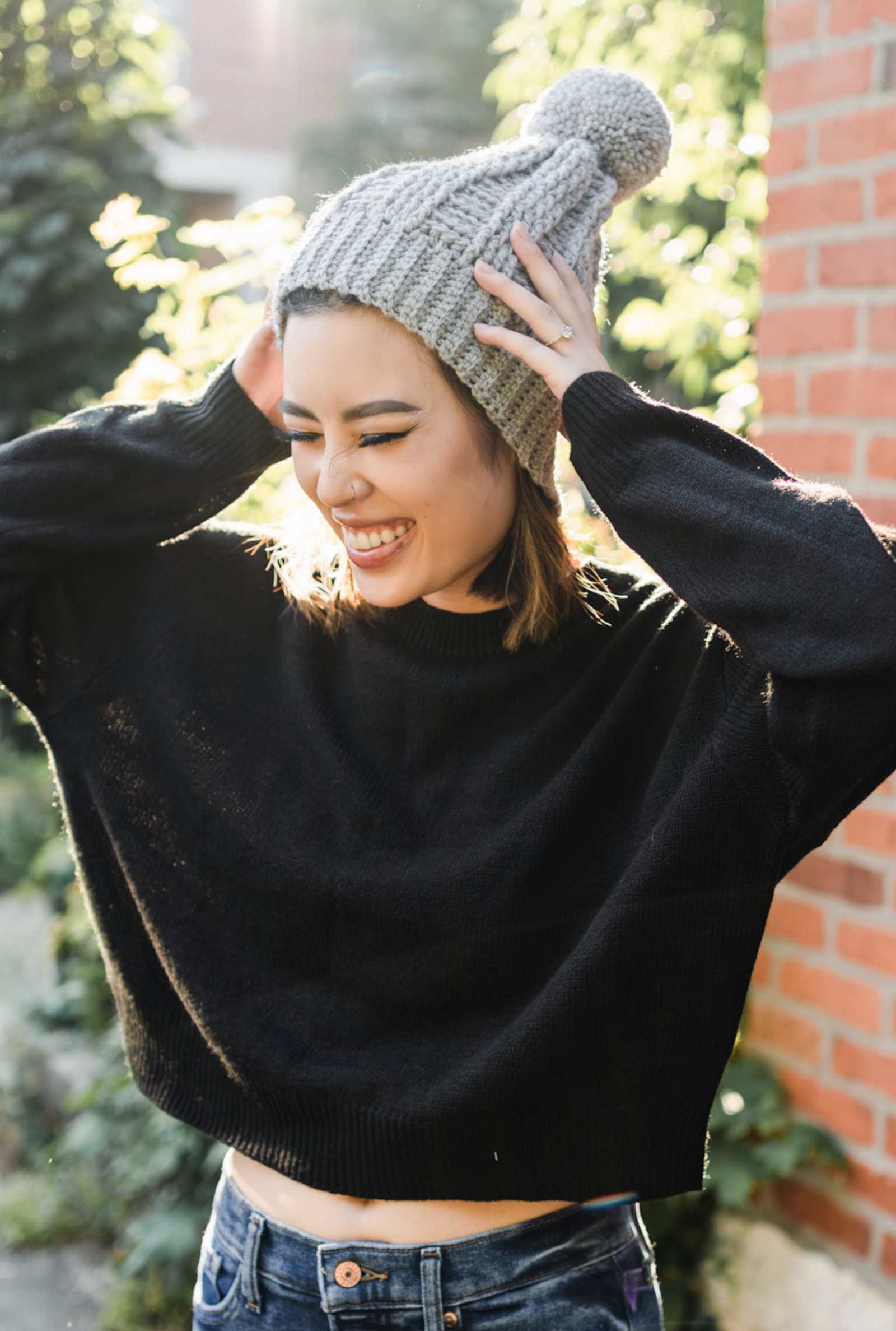 Marlo Hat + Scarf // Crochet PDF Pattern