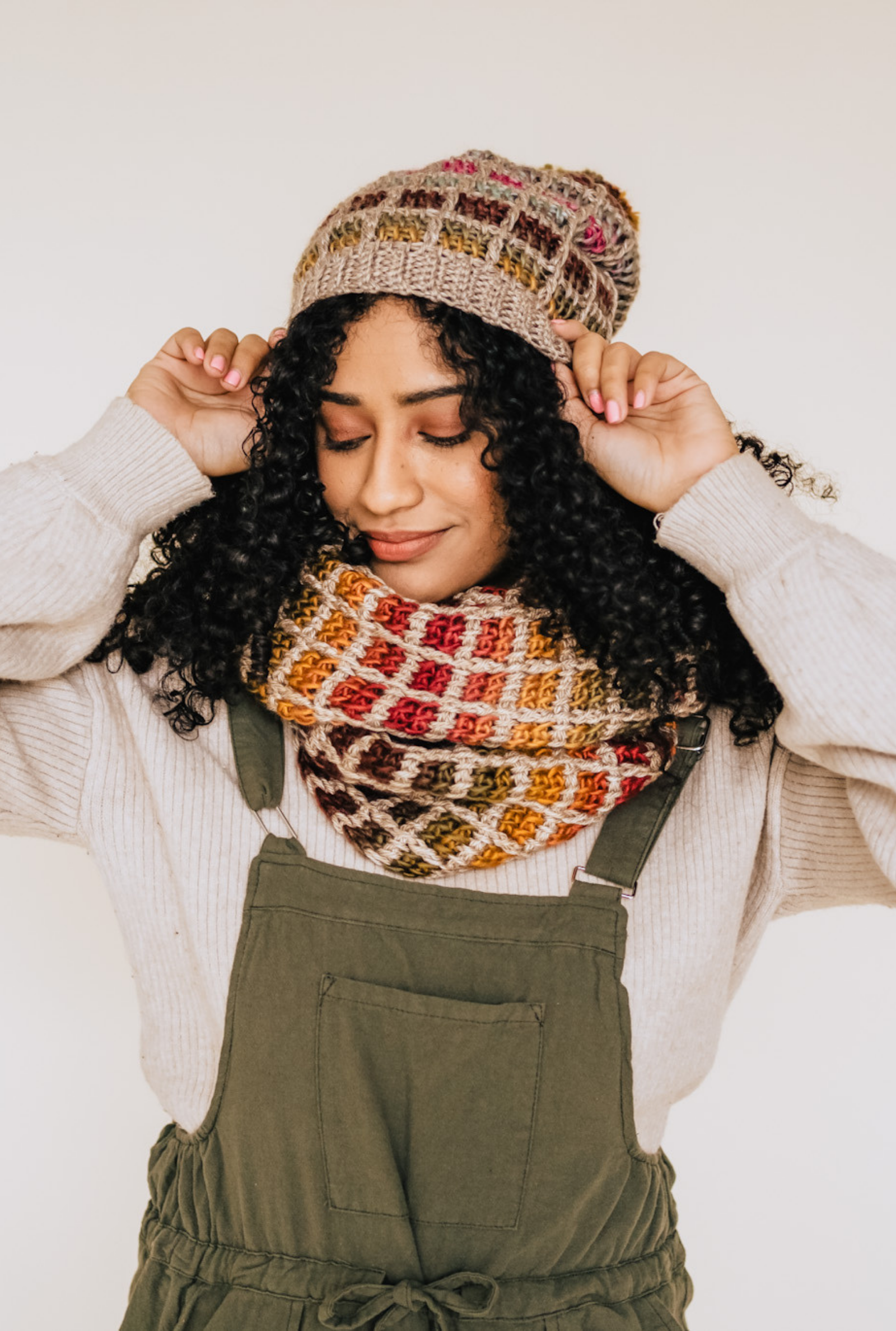 Mesa Hat and Scarf // Crochet PDF Pattern