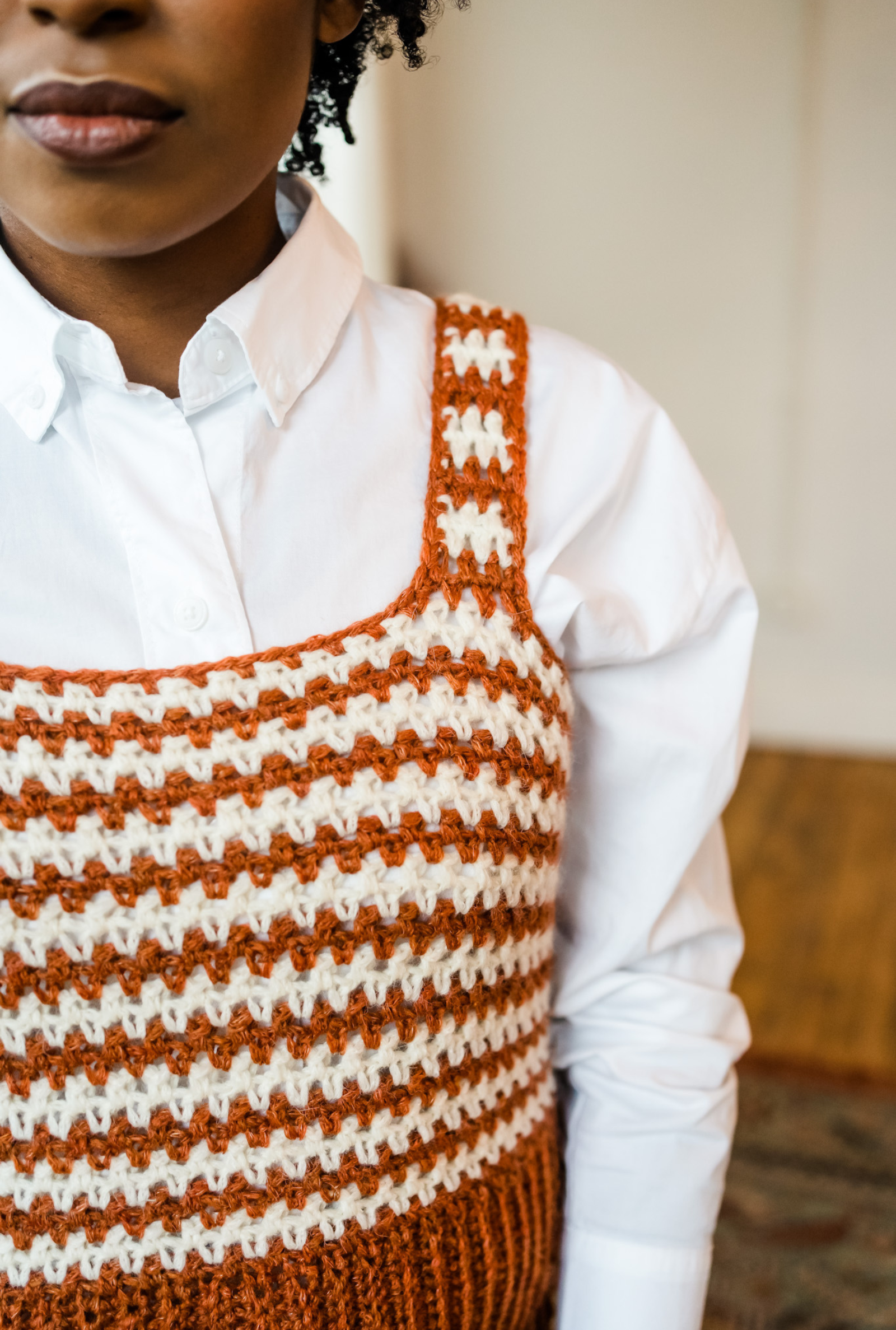 Maya Striped Tank // Crochet PDF Pattern