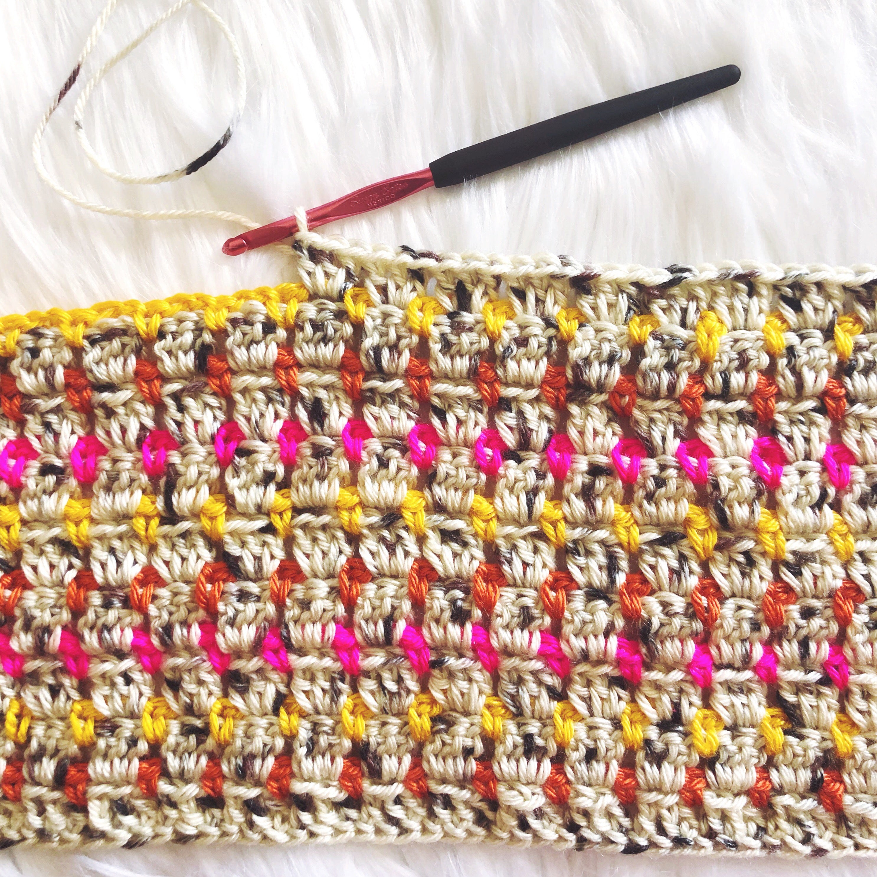 Good Vibes Throw // Crochet PDF Pattern