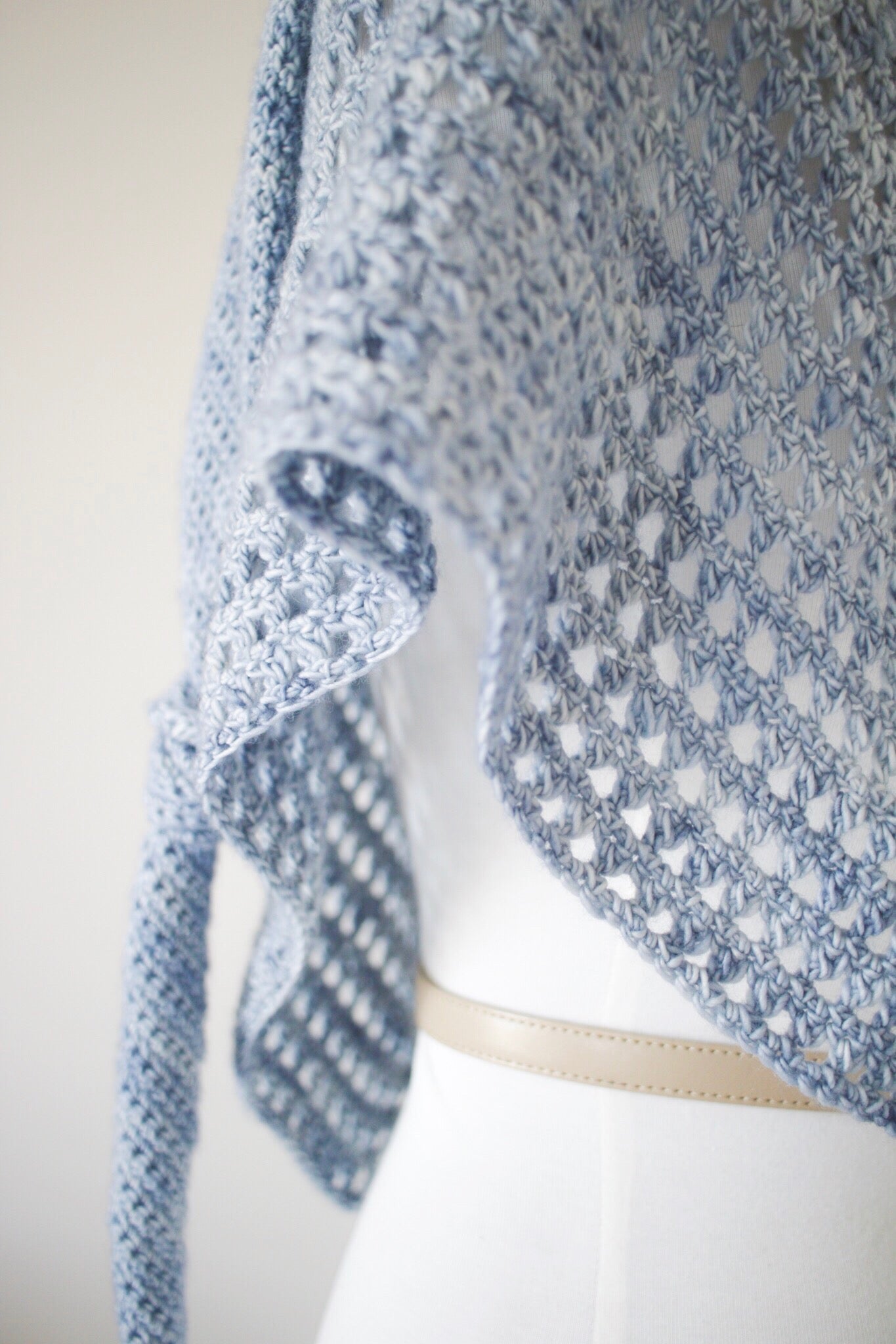 Coles River Kerchief // Crochet PDF Pattern