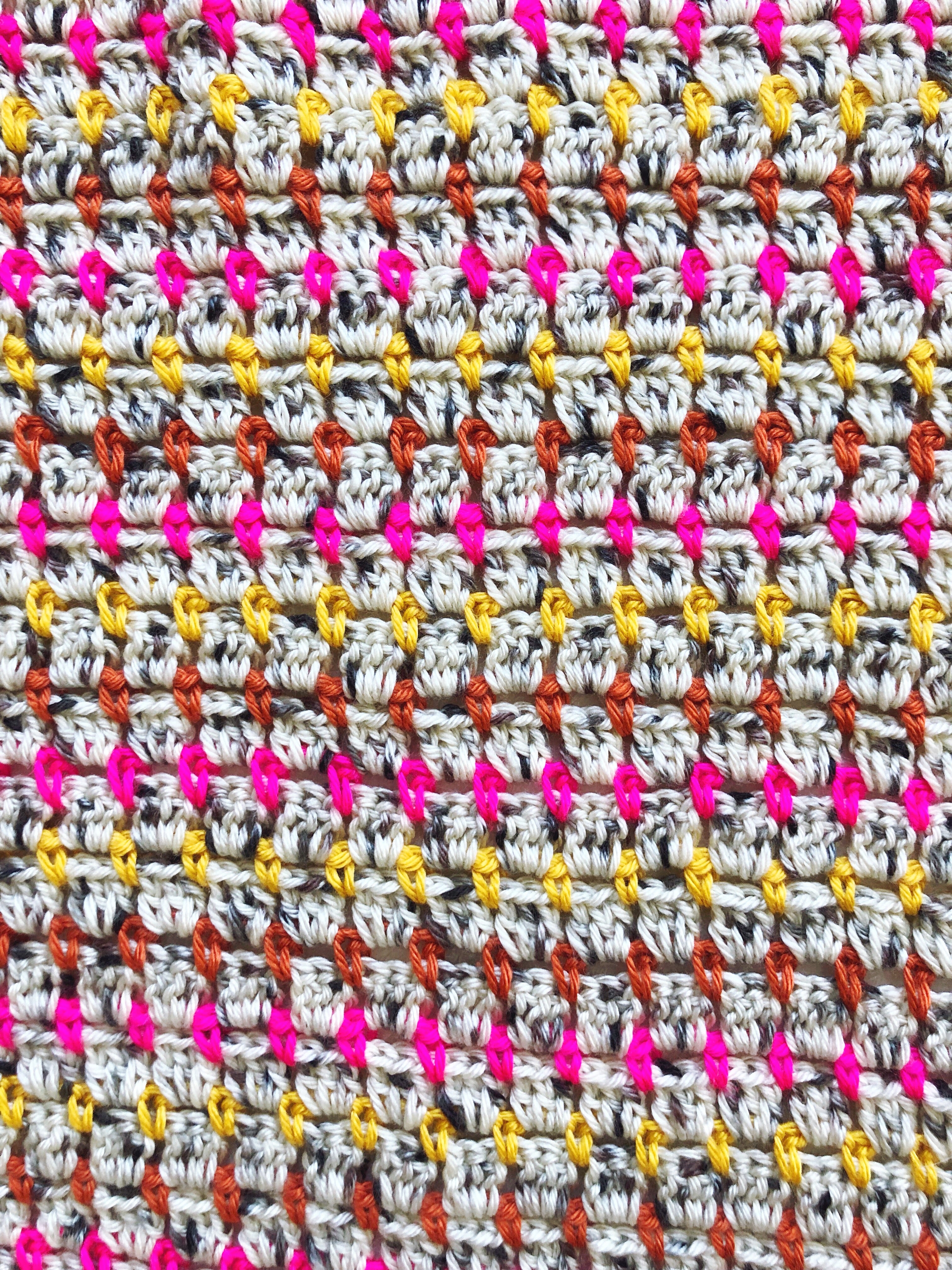 Good Vibes Throw // Crochet PDF Pattern