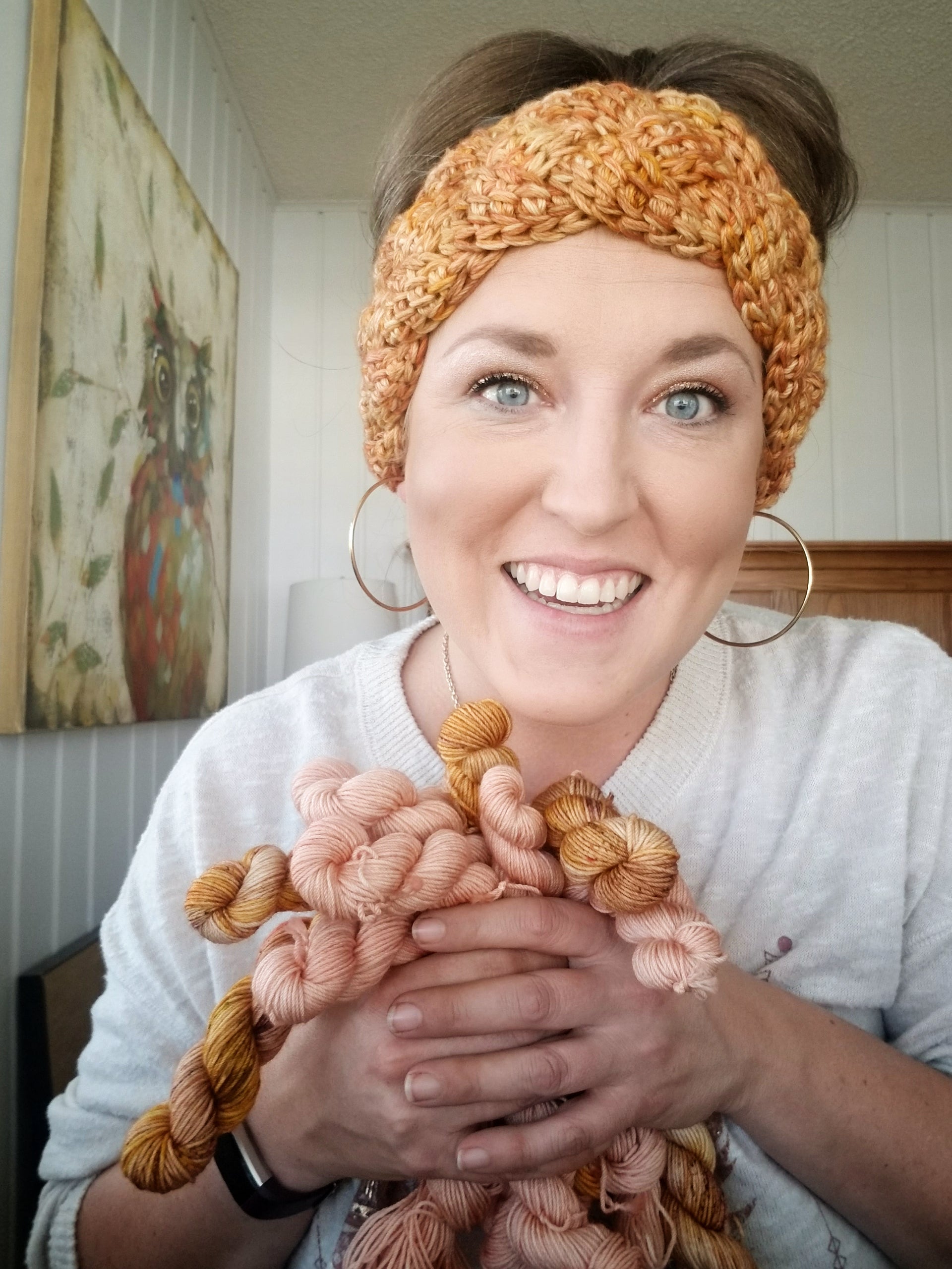 Braided Tunisian Ear Warmer // Tunisian Crochet PDF Pattern