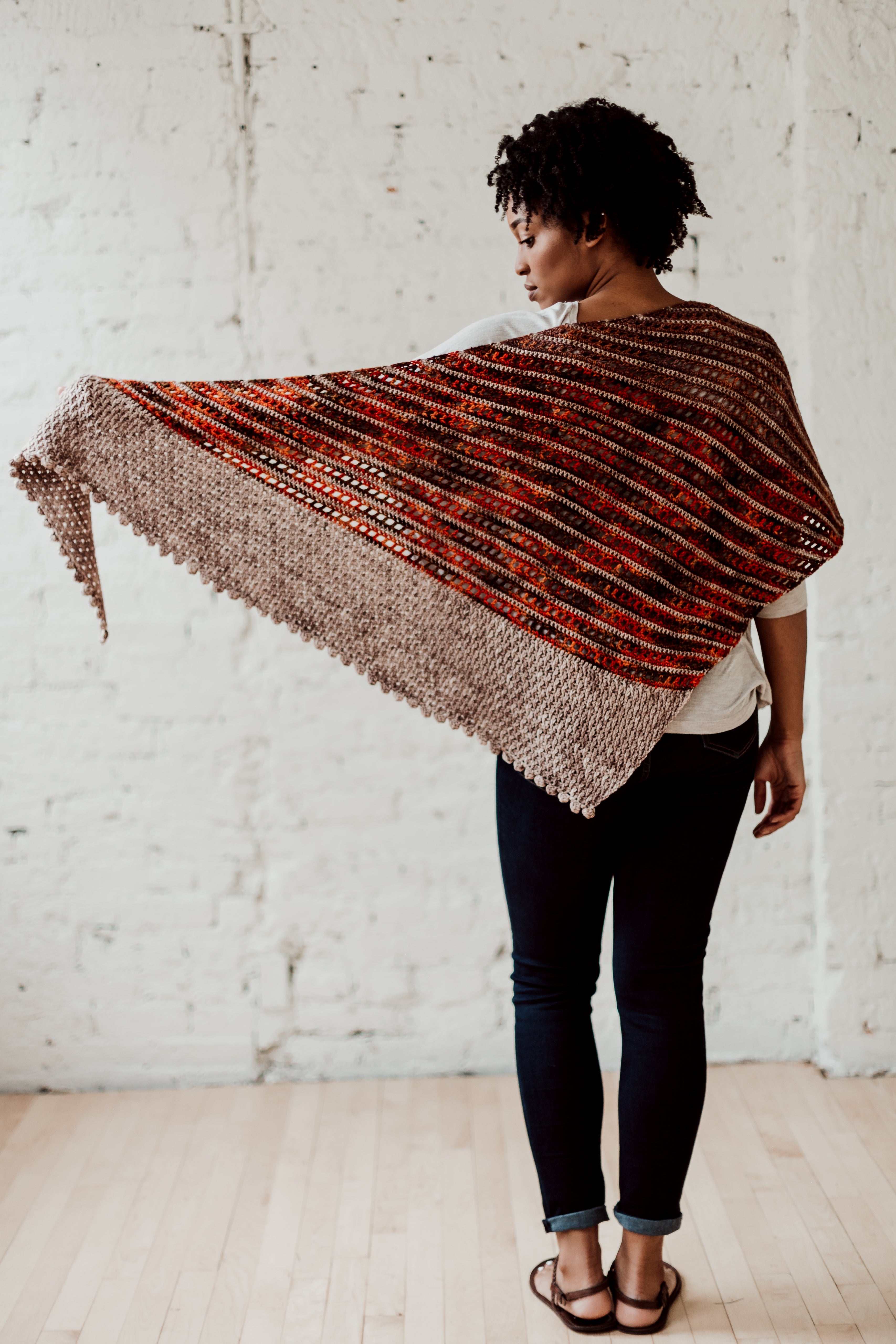 Bronwyn Shawl // Crochet PDF Pattern