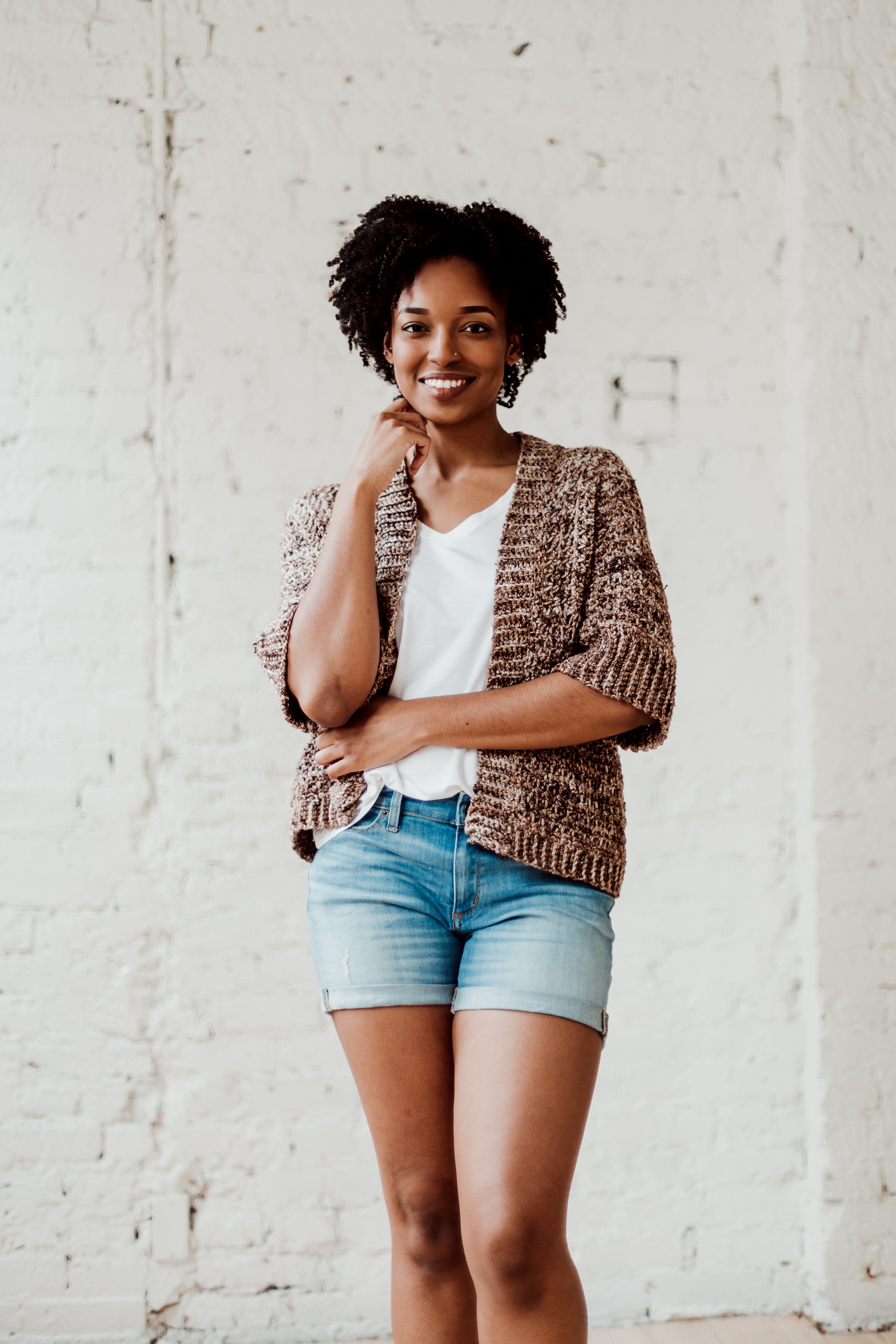 French Press Cardi // Crochet PDF Pattern