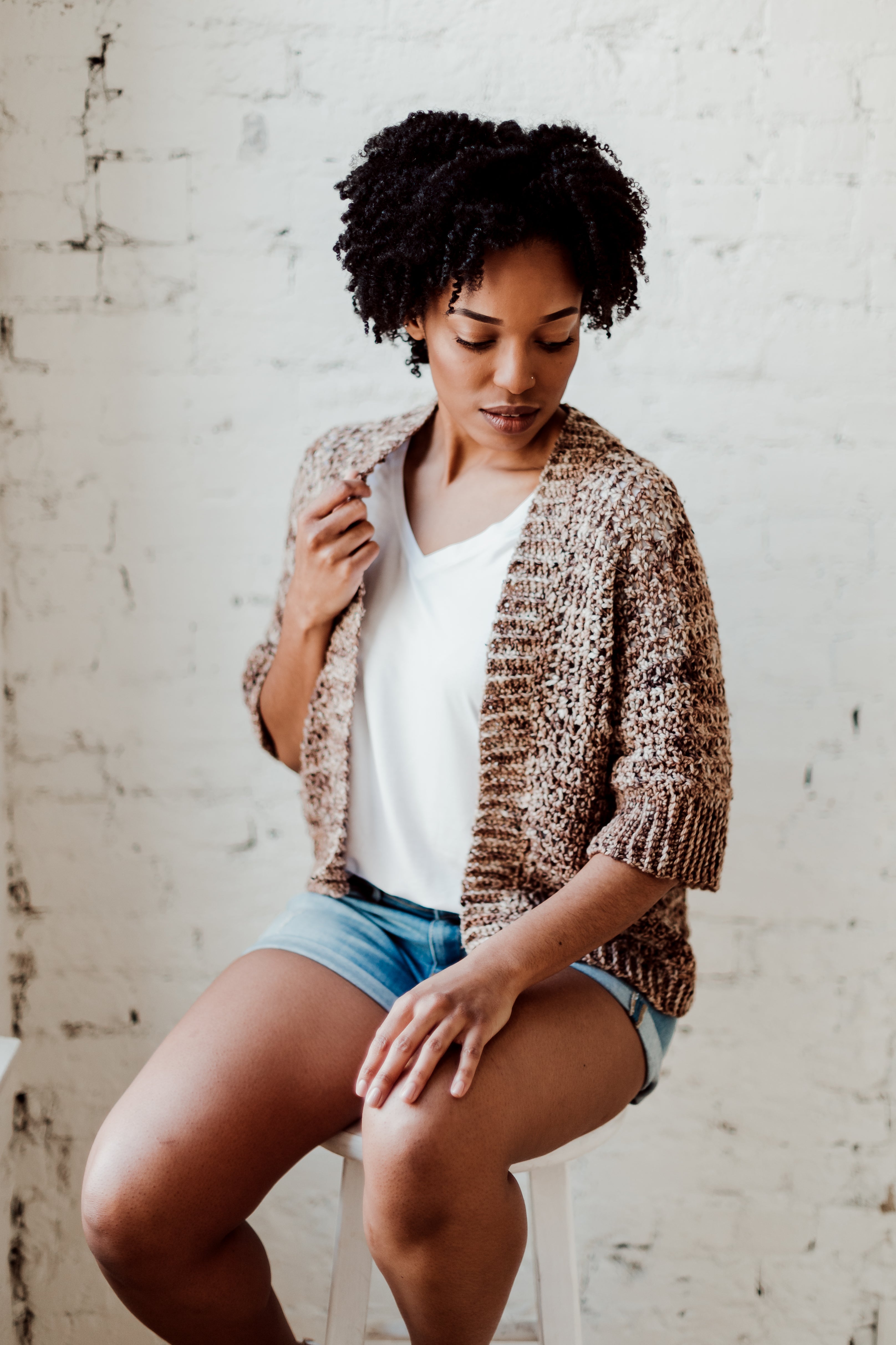 French Press Cardi // Crochet PDF Pattern