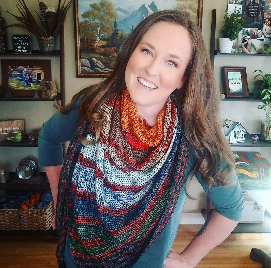 Fairbanks Advent Shawl // Crochet PDF Pattern