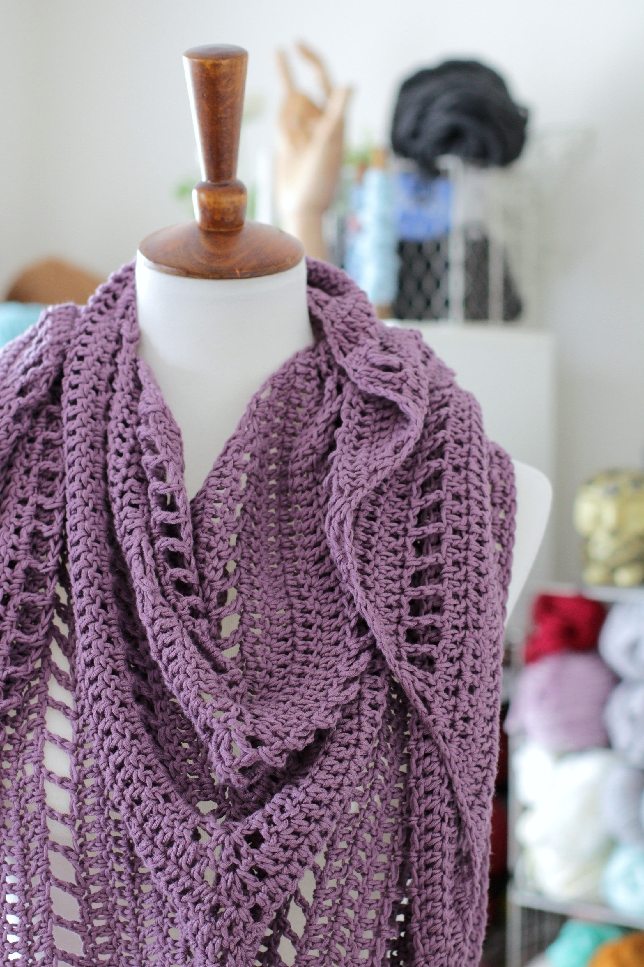 Free Yourself Shawl // Crochet PDF Pattern