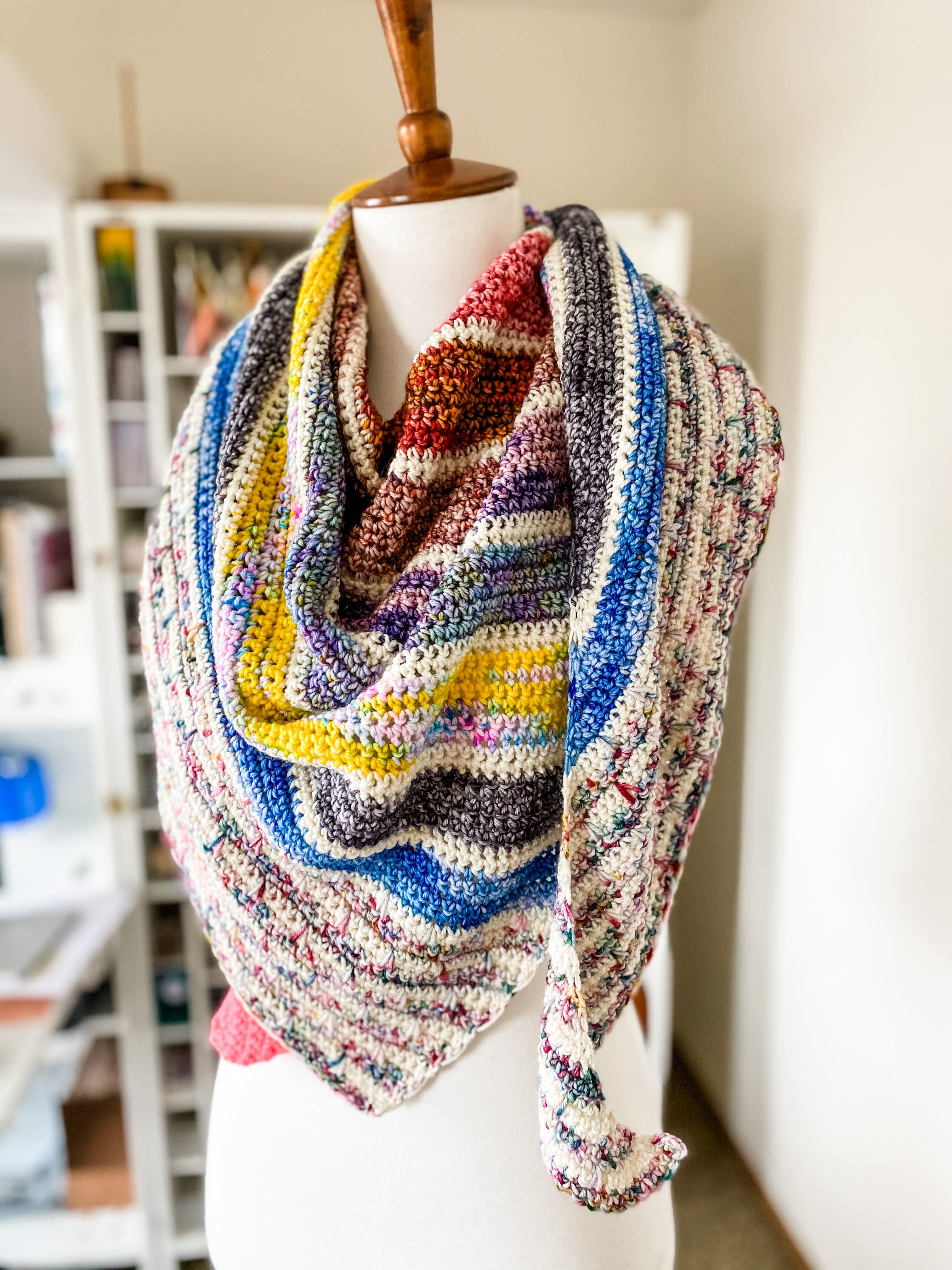 Fairbanks Advent Shawl // Crochet PDF Pattern