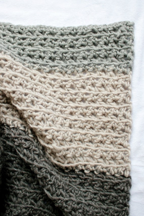 Let's Stay Home Blanket // Crochet PDF Pattern