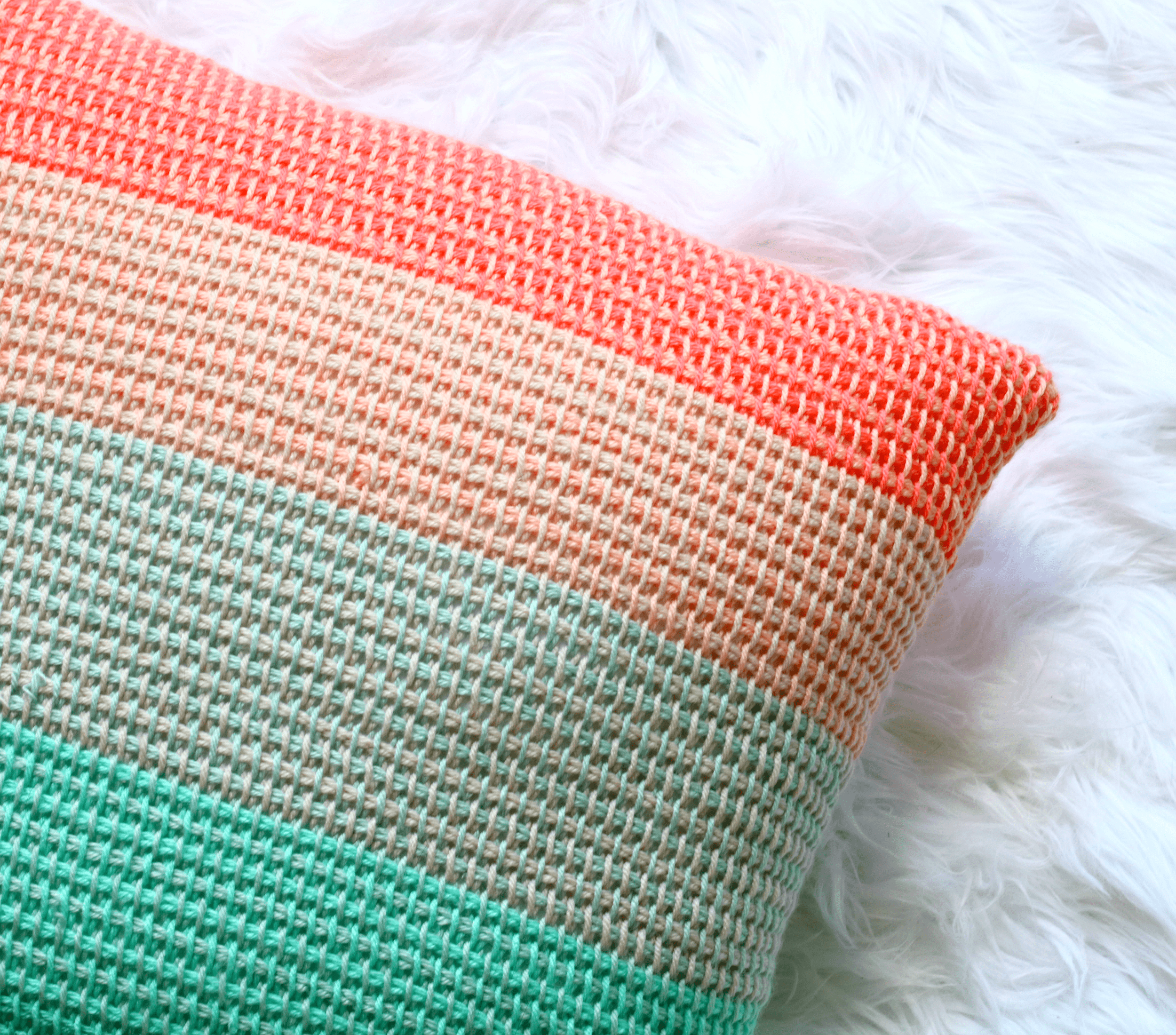 Ombre Dream Pillow // Crochet PDF Pattern