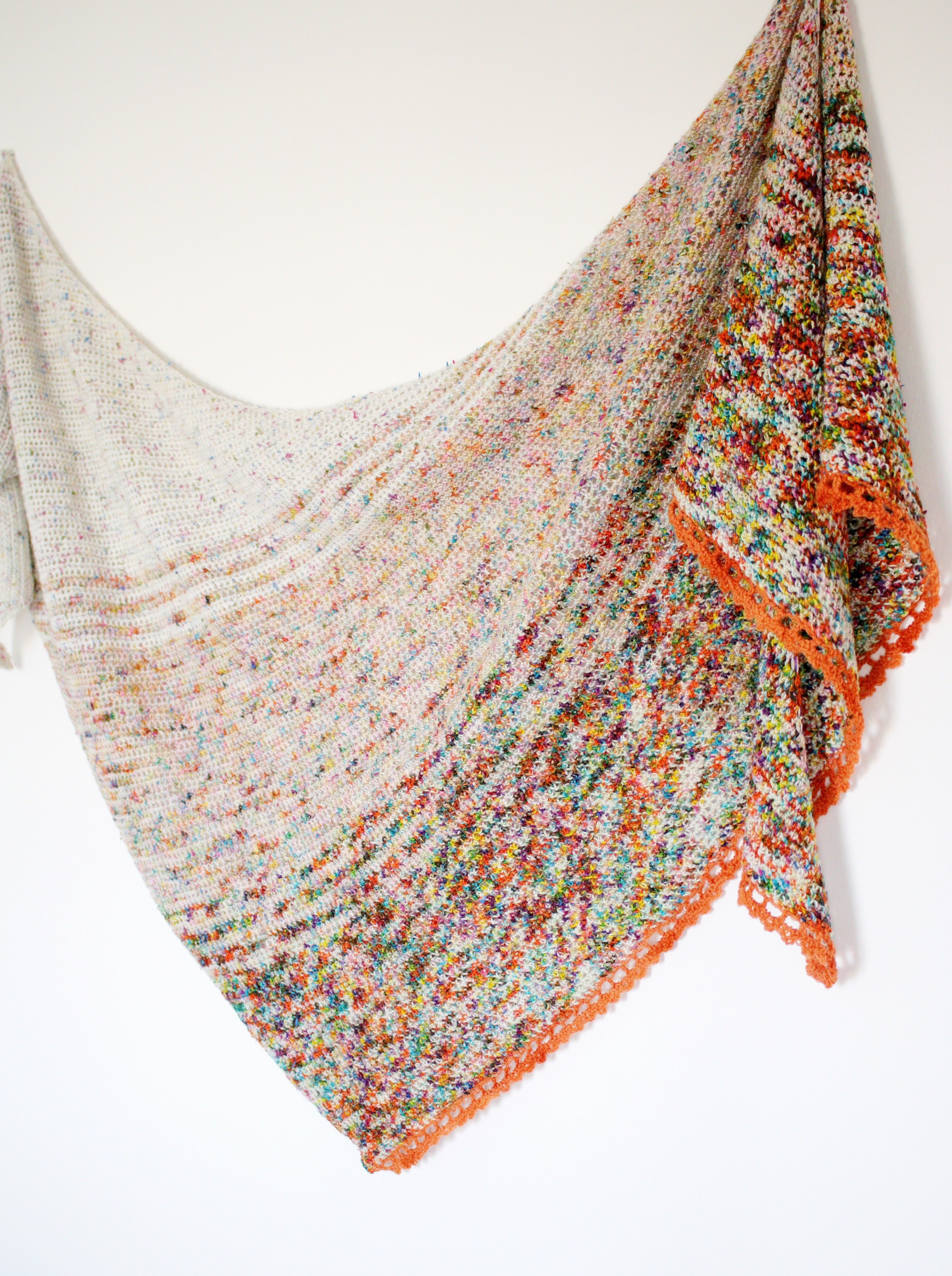 Flatiron Shawl // Crochet PDF Pattern