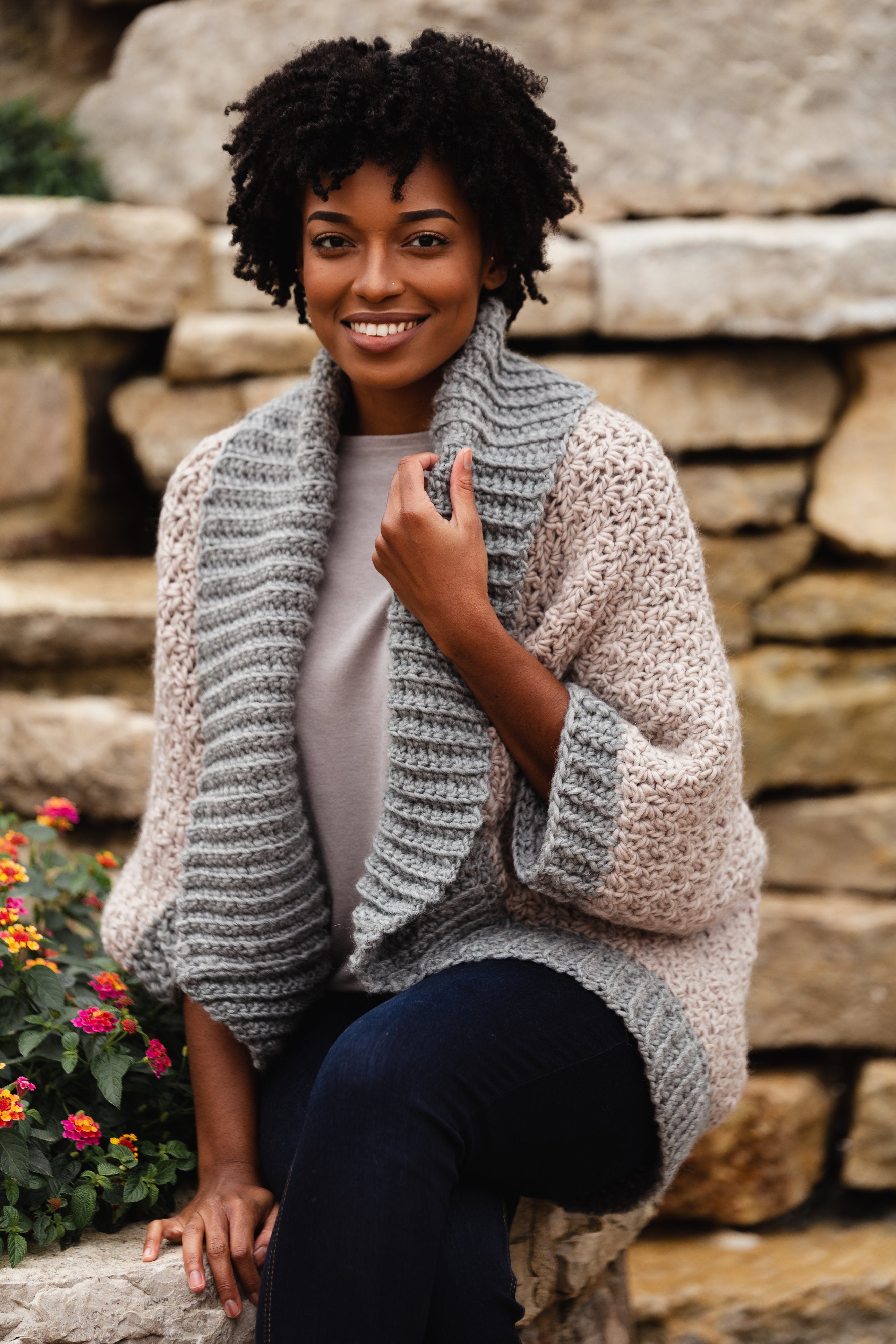 Veronica Cocoon Cardi // Crochet PDF Pattern