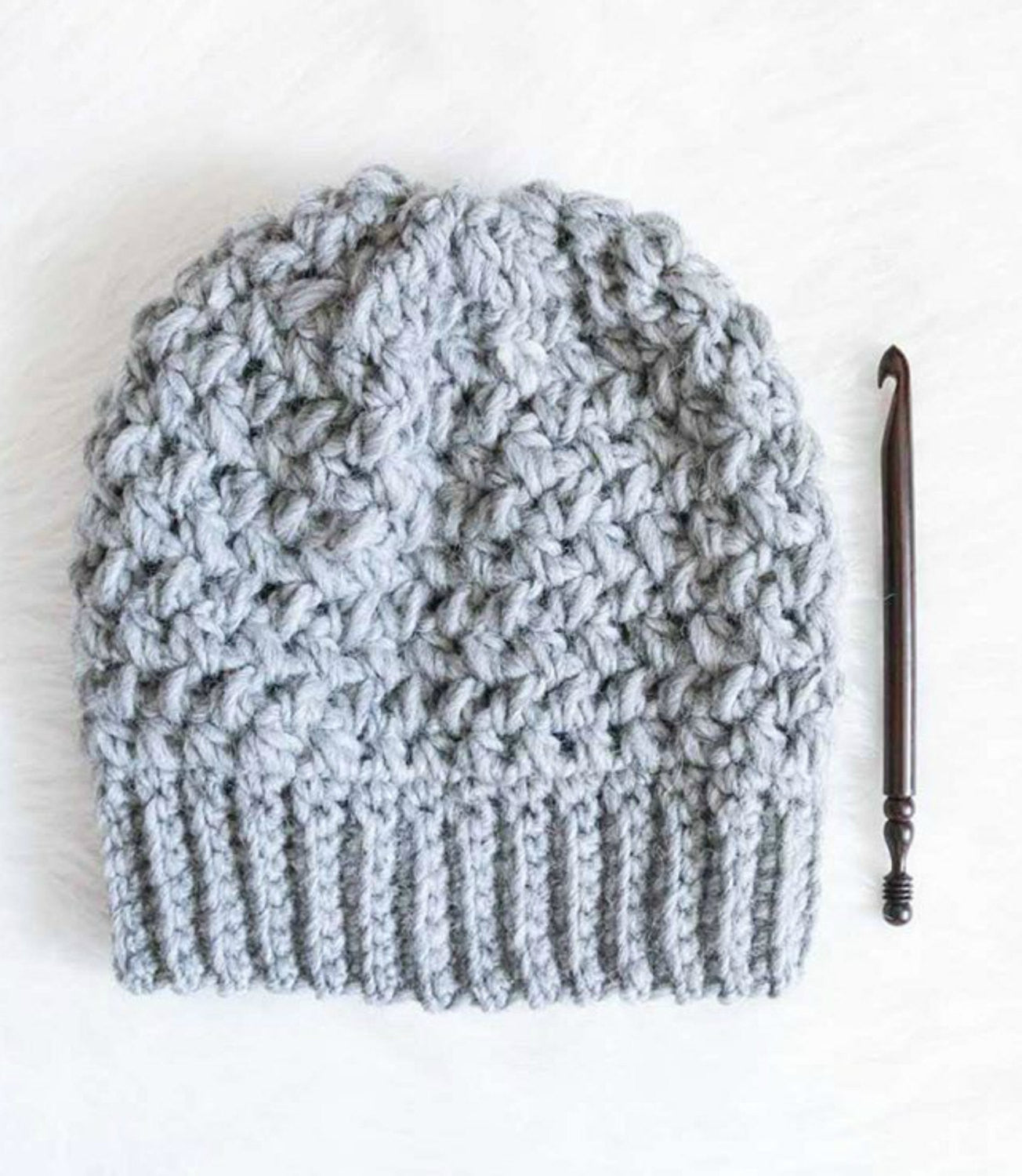 Hedwig Beanie // Crochet PDF Pattern