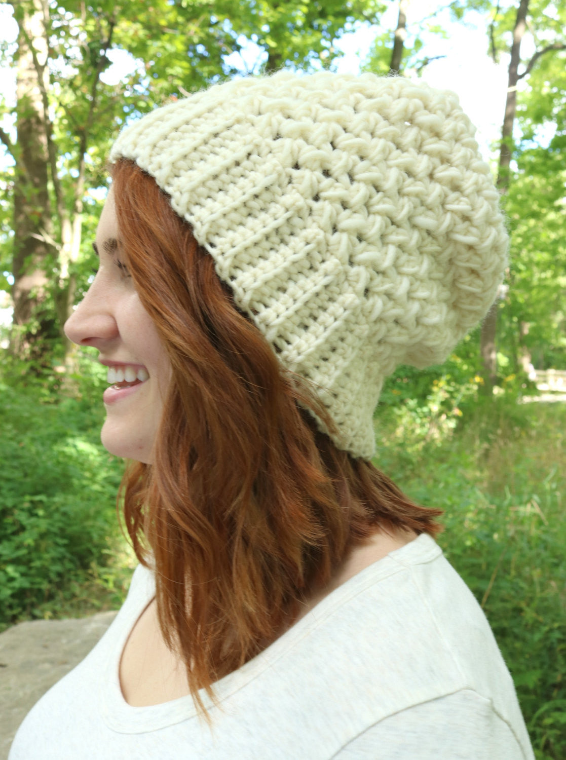 Hedwig Beanie // Crochet PDF Pattern
