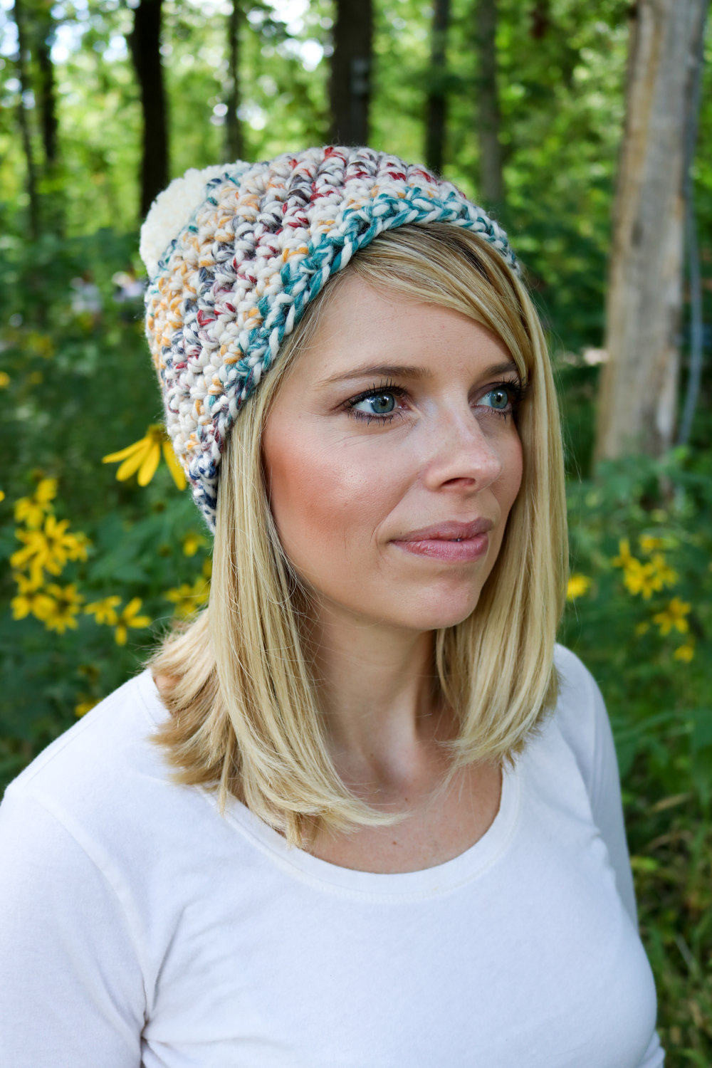 Trenta Pom Beanie // Crochet Pattern