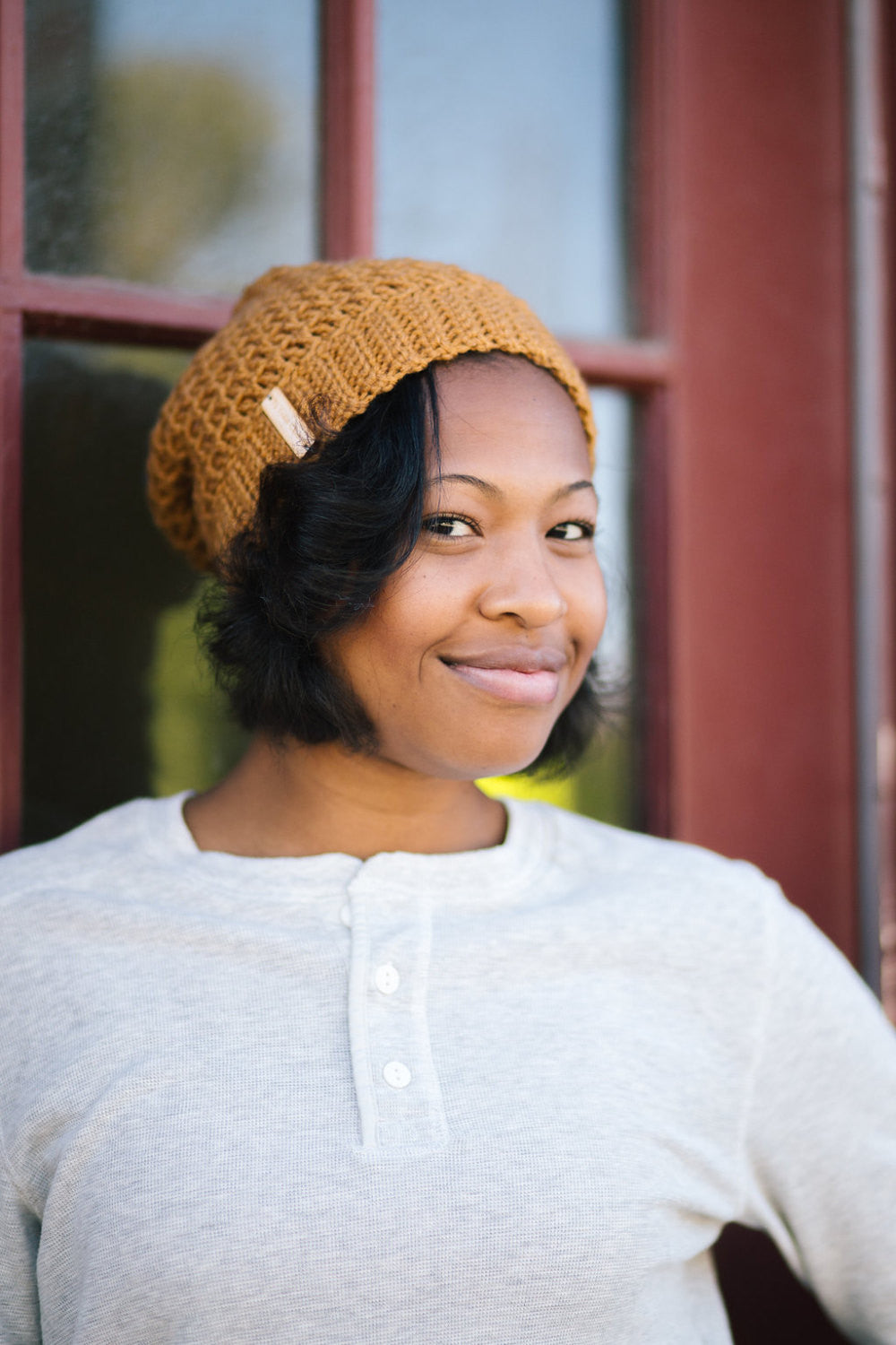 Mega Pom Beanie // Crochet PDF Pattern