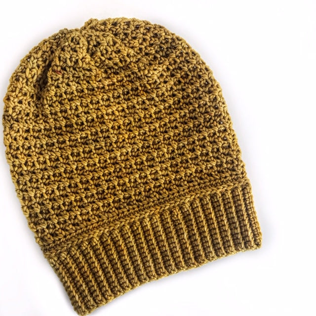 Flower Child Beanie // Crochet PDF Pattern