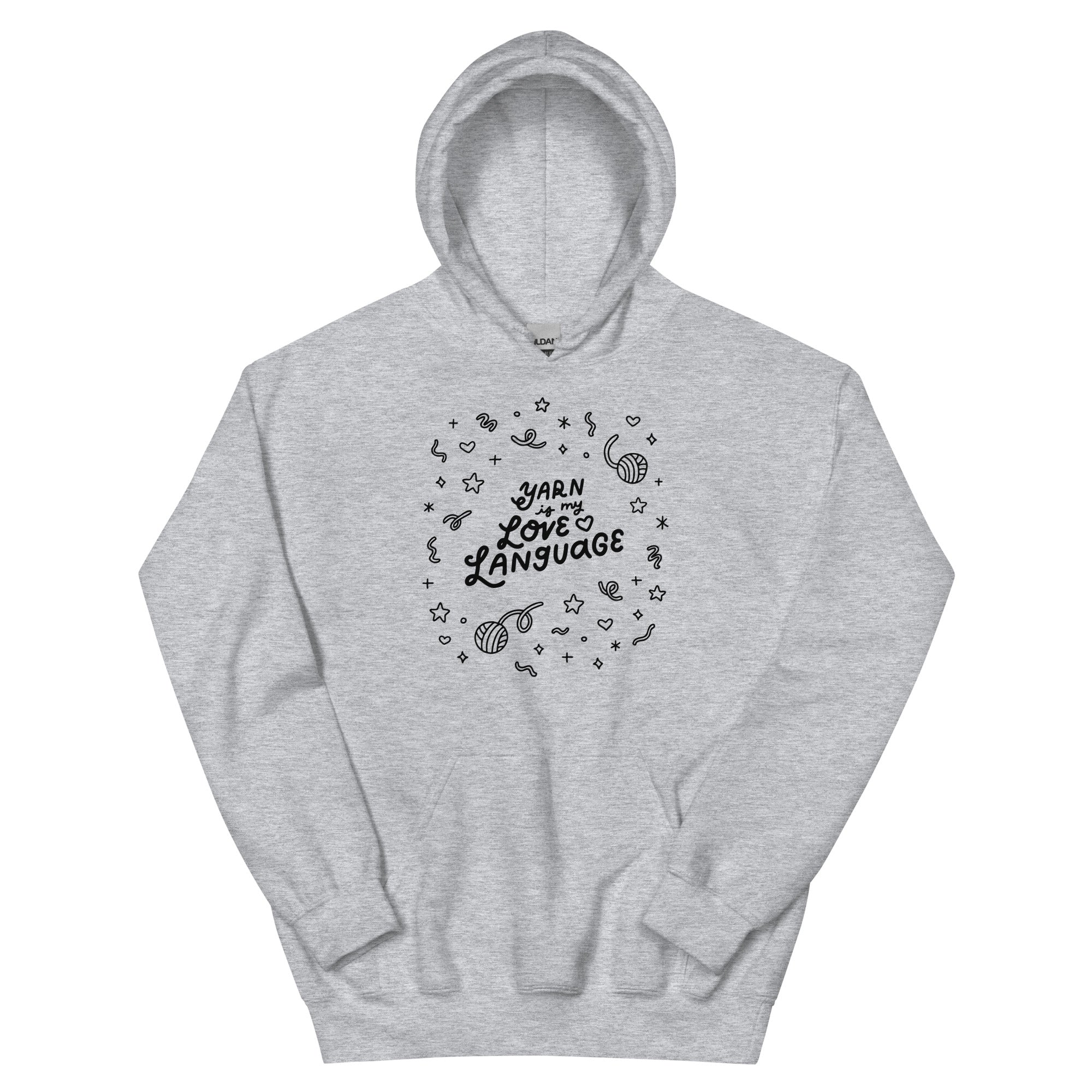 Love Language Hoodie - Black_