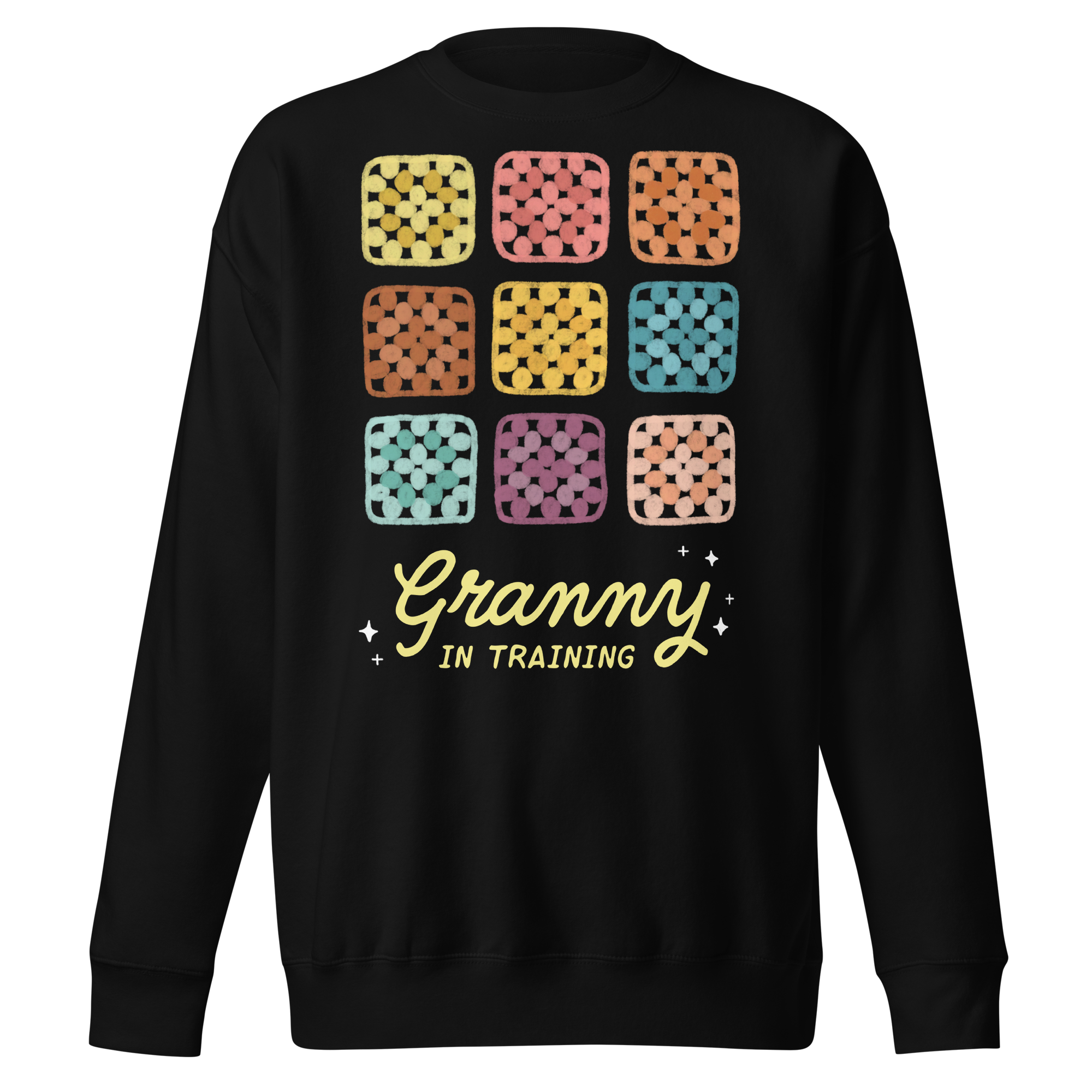 Granny In Training Sweatshirt - Yellow