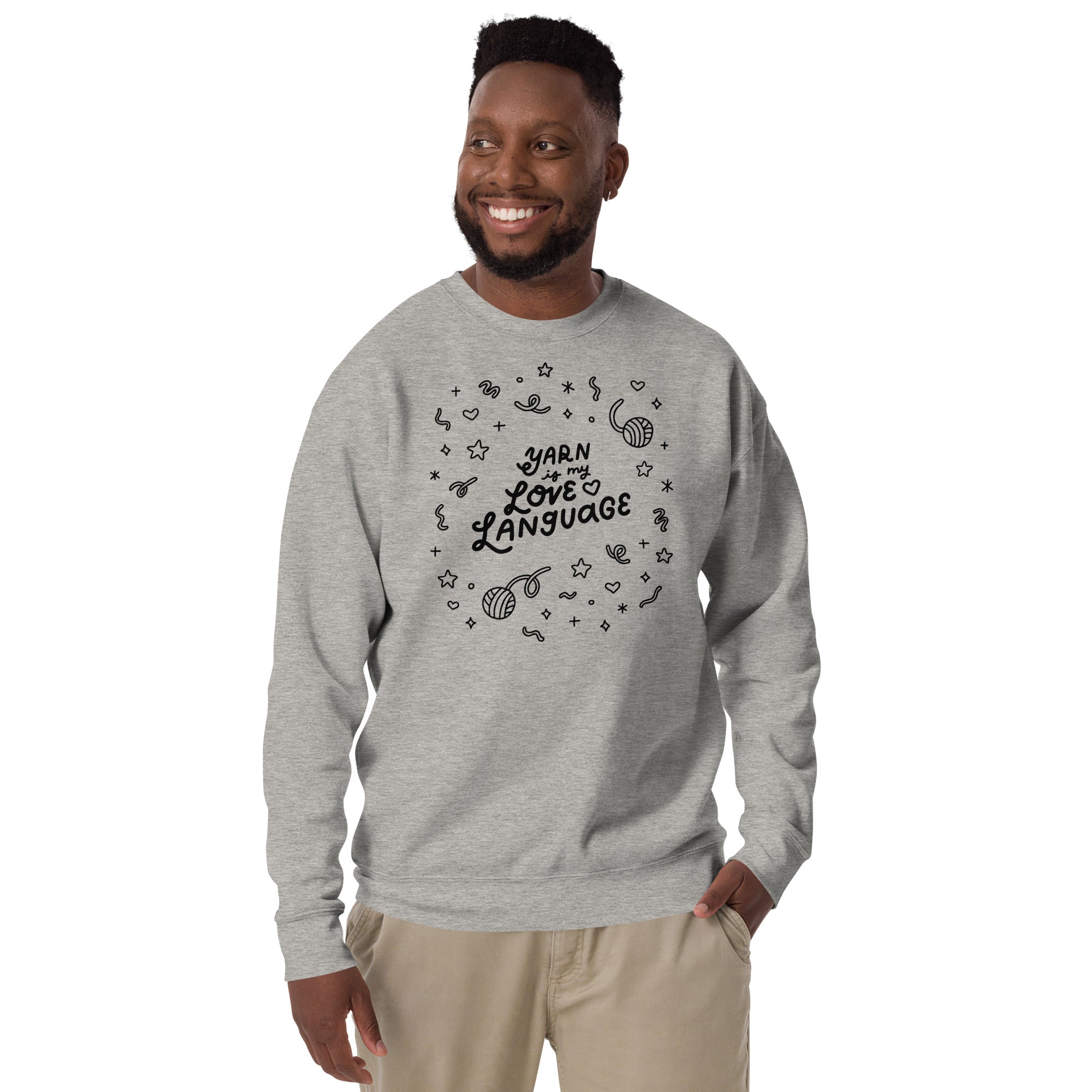 Love Language Sweatshirt - Black_