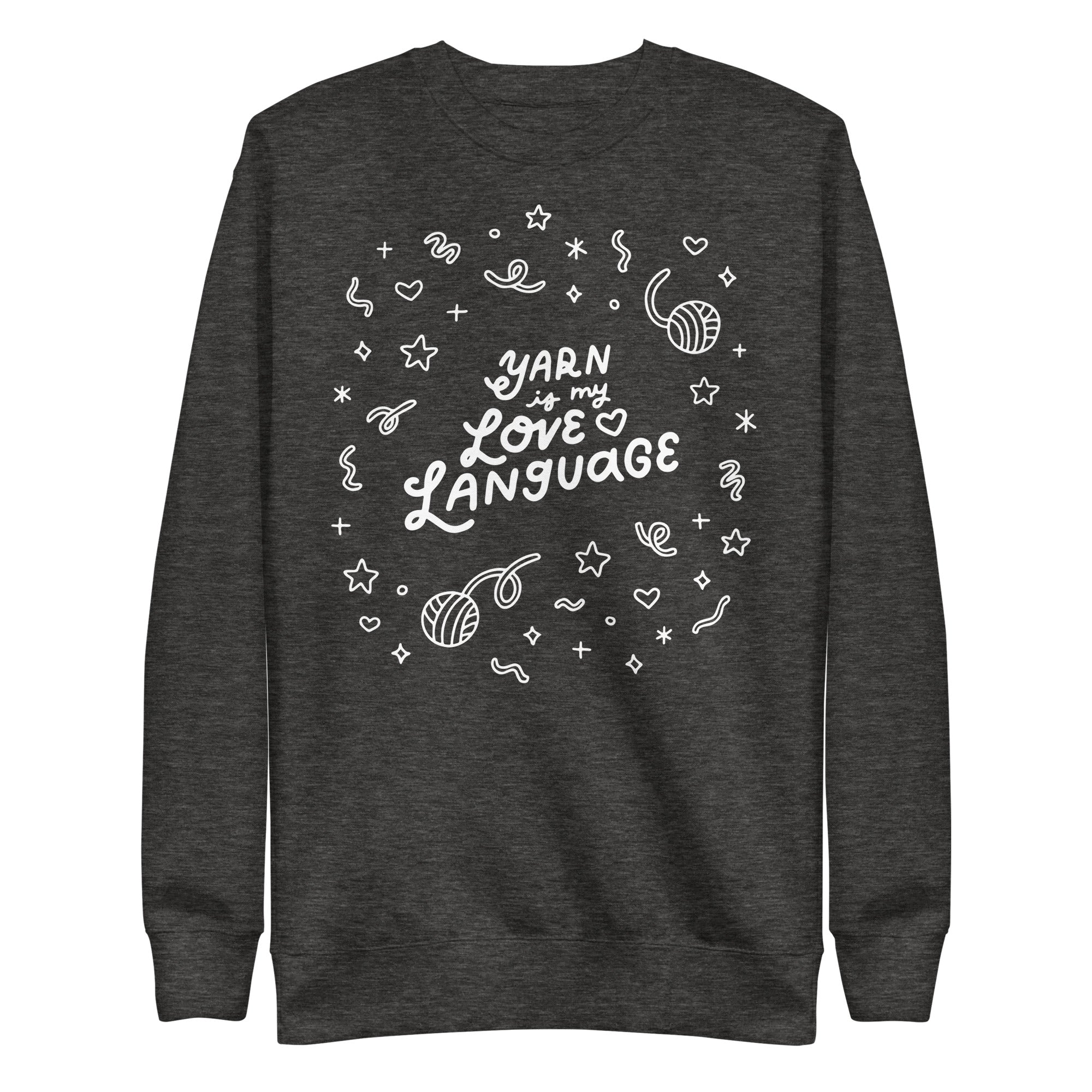 Love Language Sweatshirt - White